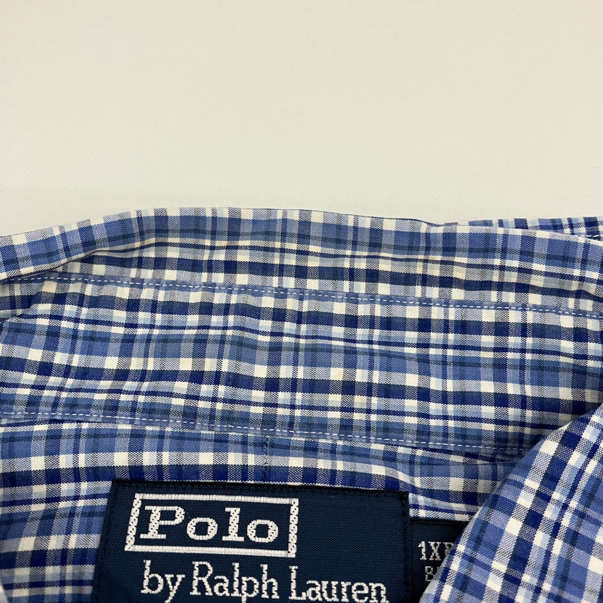 POLO RALPH LAUREN チェックロングスリーブシャツ 古着・中古-7枚目のアイテム画像
