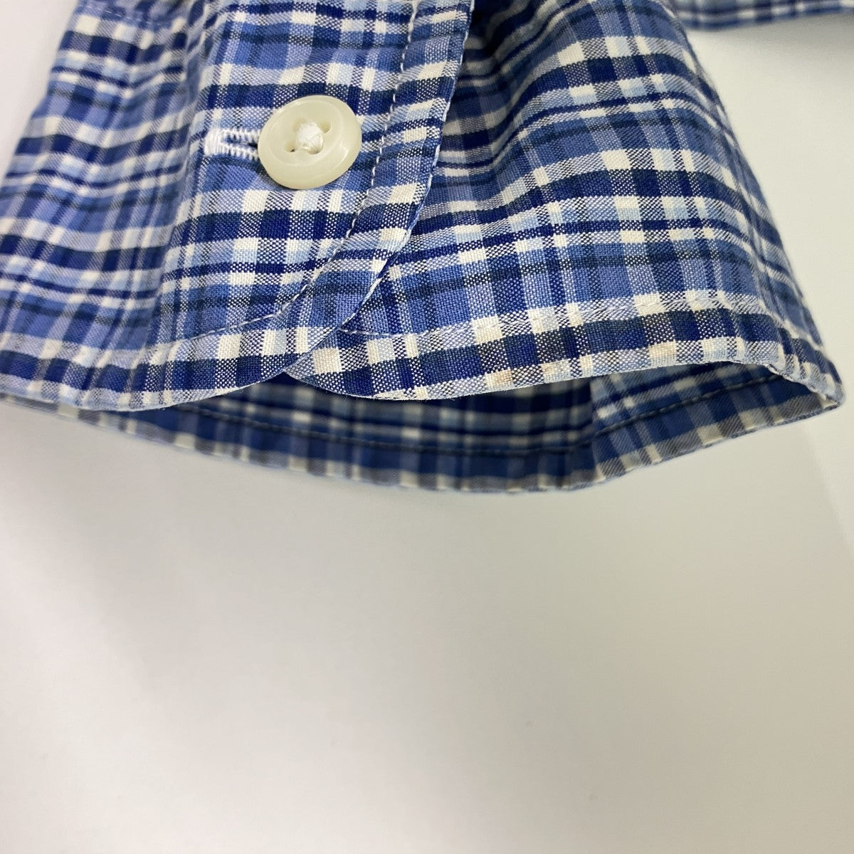 POLO RALPH LAUREN チェックロングスリーブシャツ 古着・中古-9枚目のアイテム画像