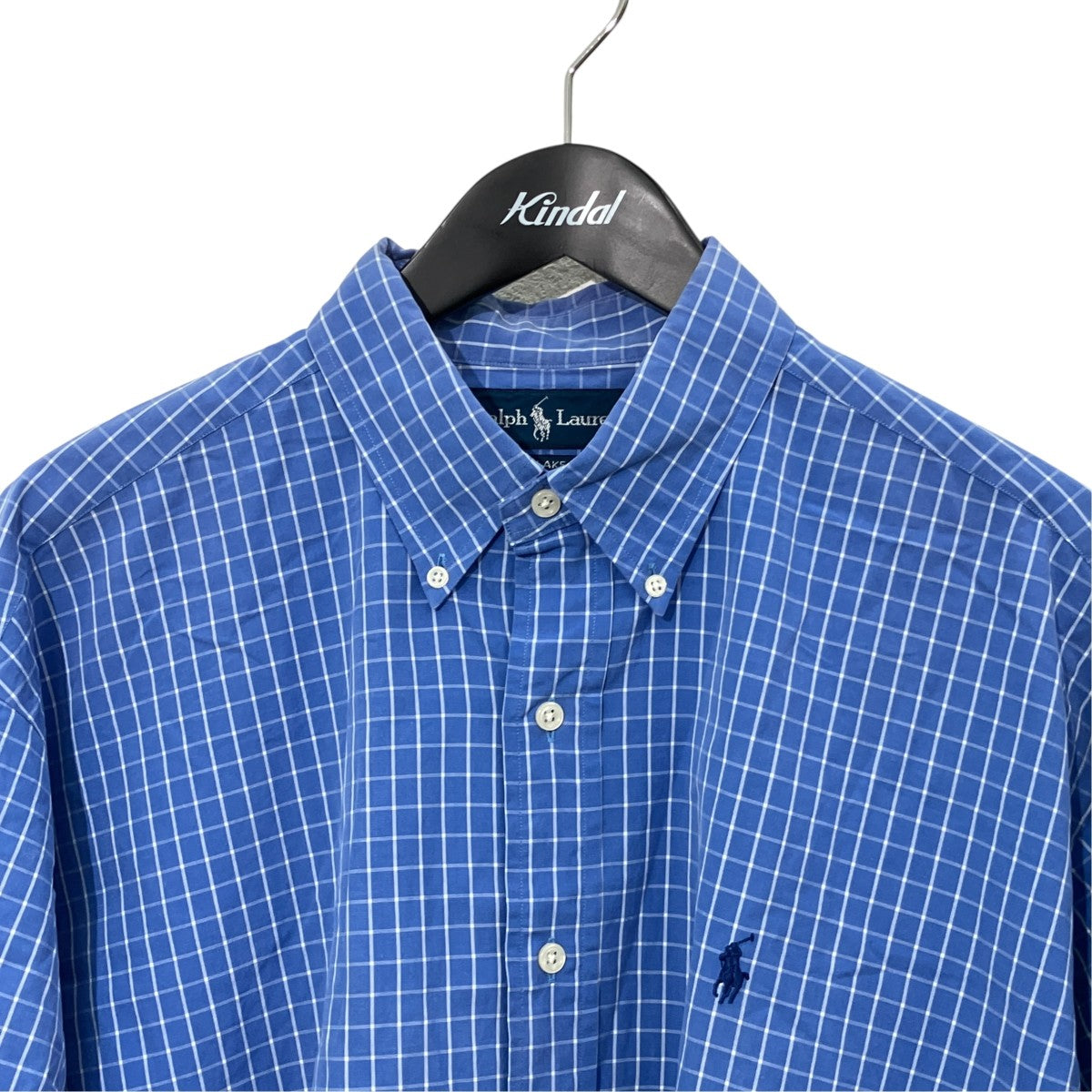 RALPH LAUREN チェックギンガムチェックシャツロングスリーブシャツ 古着・中古-3枚目のアイテム画像