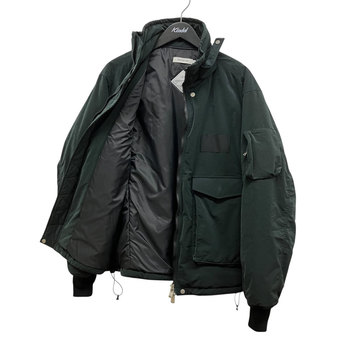 TROOPER PUFF BLOUSON P N SPLITTING TAFFETA WITH GORE-TEX WINDSTOPPER中綿ジャケットNN-JU4501