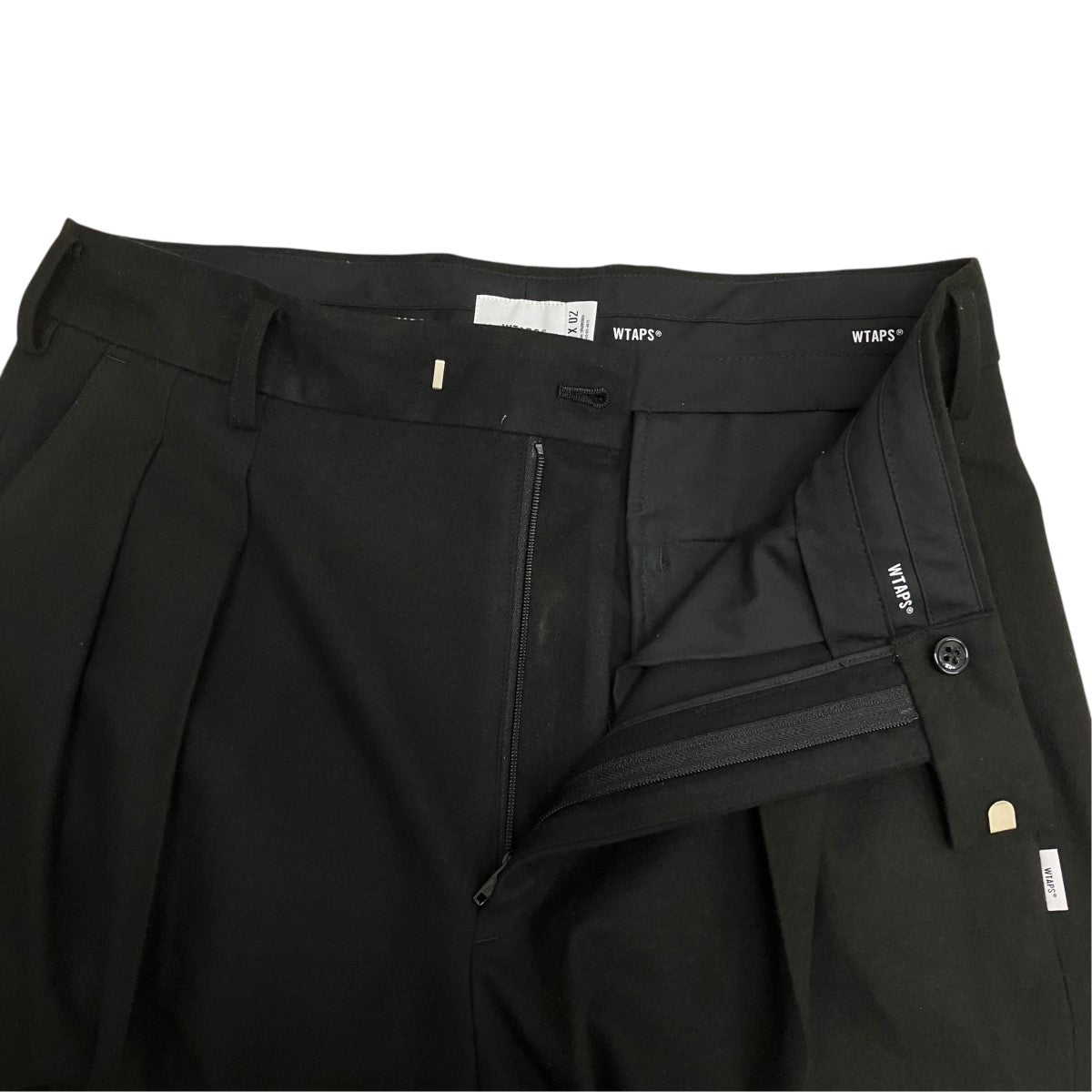25AWTRDT1801   TROUSERS   PLRY． TWILL2タックトラウザーパンツ252TQDT-PTM01