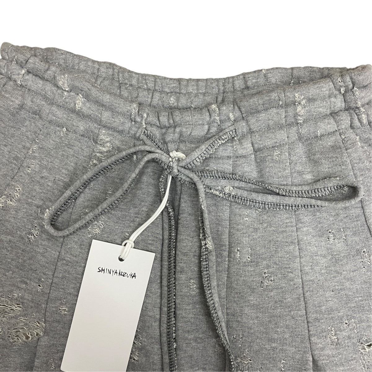 25SSHOME BAGGYダメージ加工スウェットパンツ2502SK40