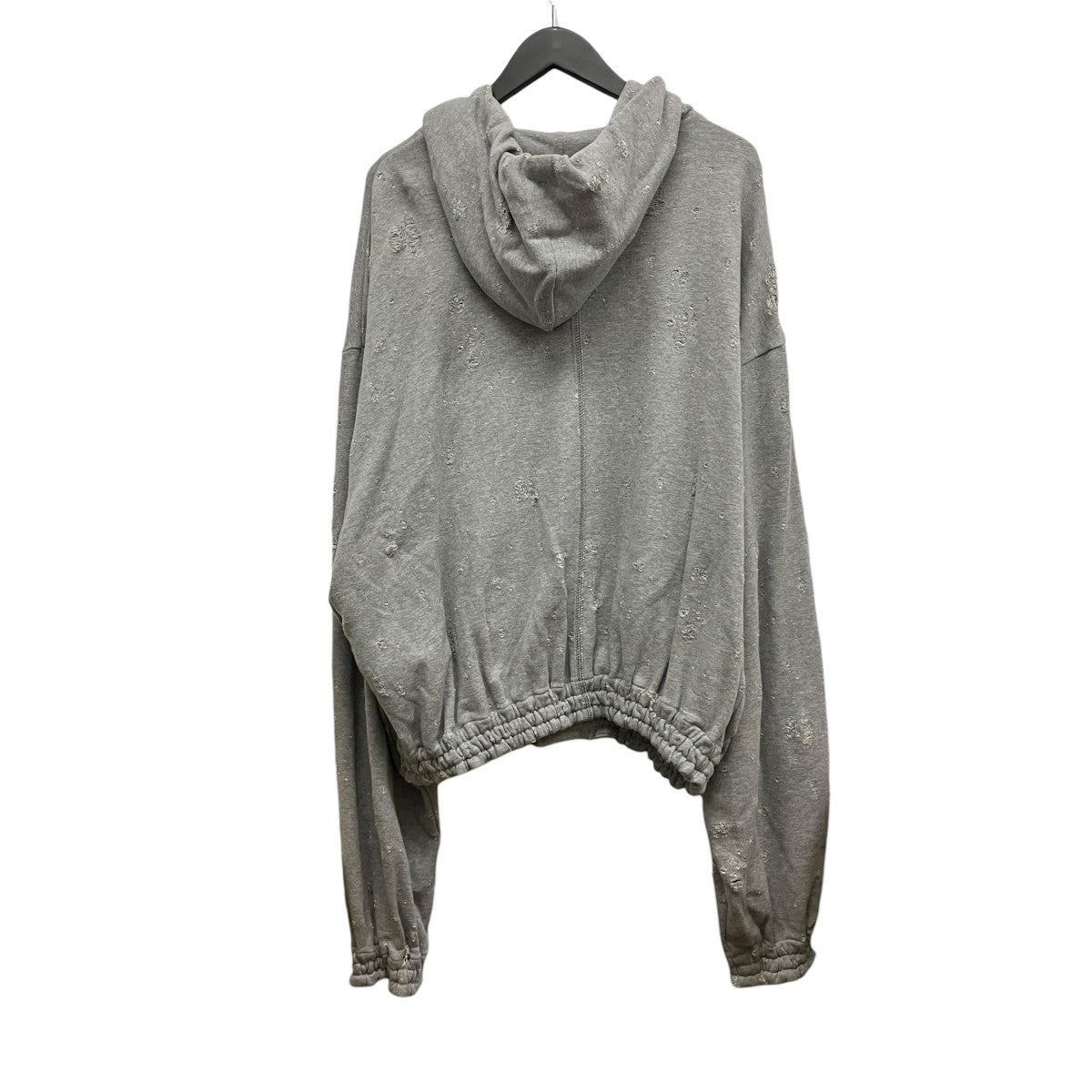 25SSOLD STYLE ZIP HOODIEダメージ加工フーデッドジップアップパーカー2502SK98