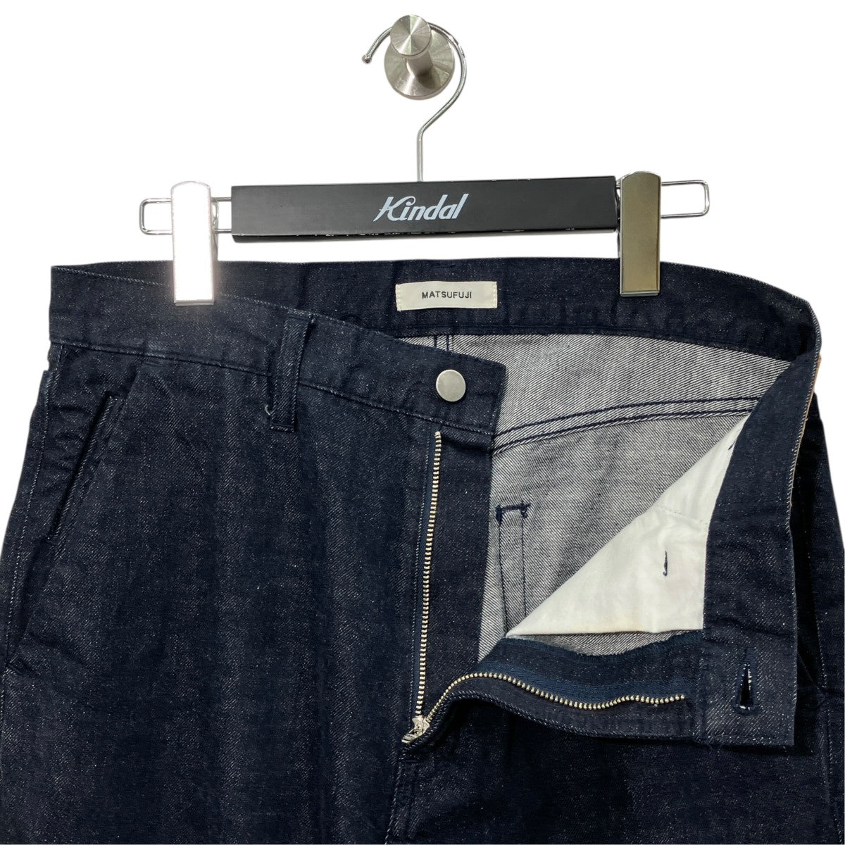 MATSUFUJI No Fade Wash Straight 5P Denim TrousersデニムパンツM213-0406 古着・中古-3枚目のアイテム画像