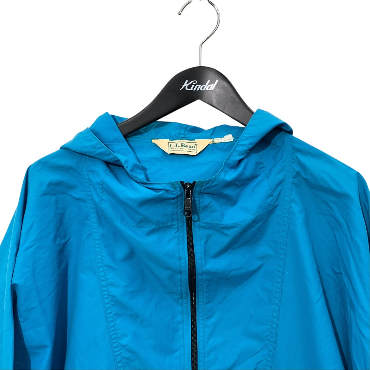 L．L．Bean フーデッドハーフジップナイロンプルオーバーパーカー 古着・中古-3枚目のアイテム画像