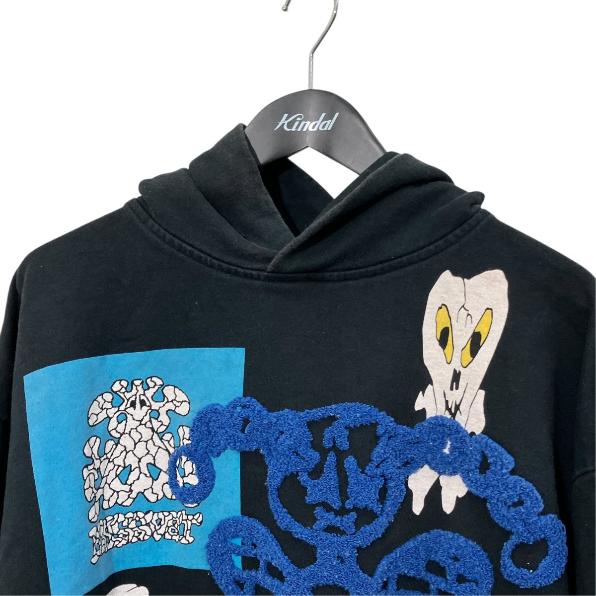 Men Captek Hoodie刺しゅうプリントフーデッドパーカー