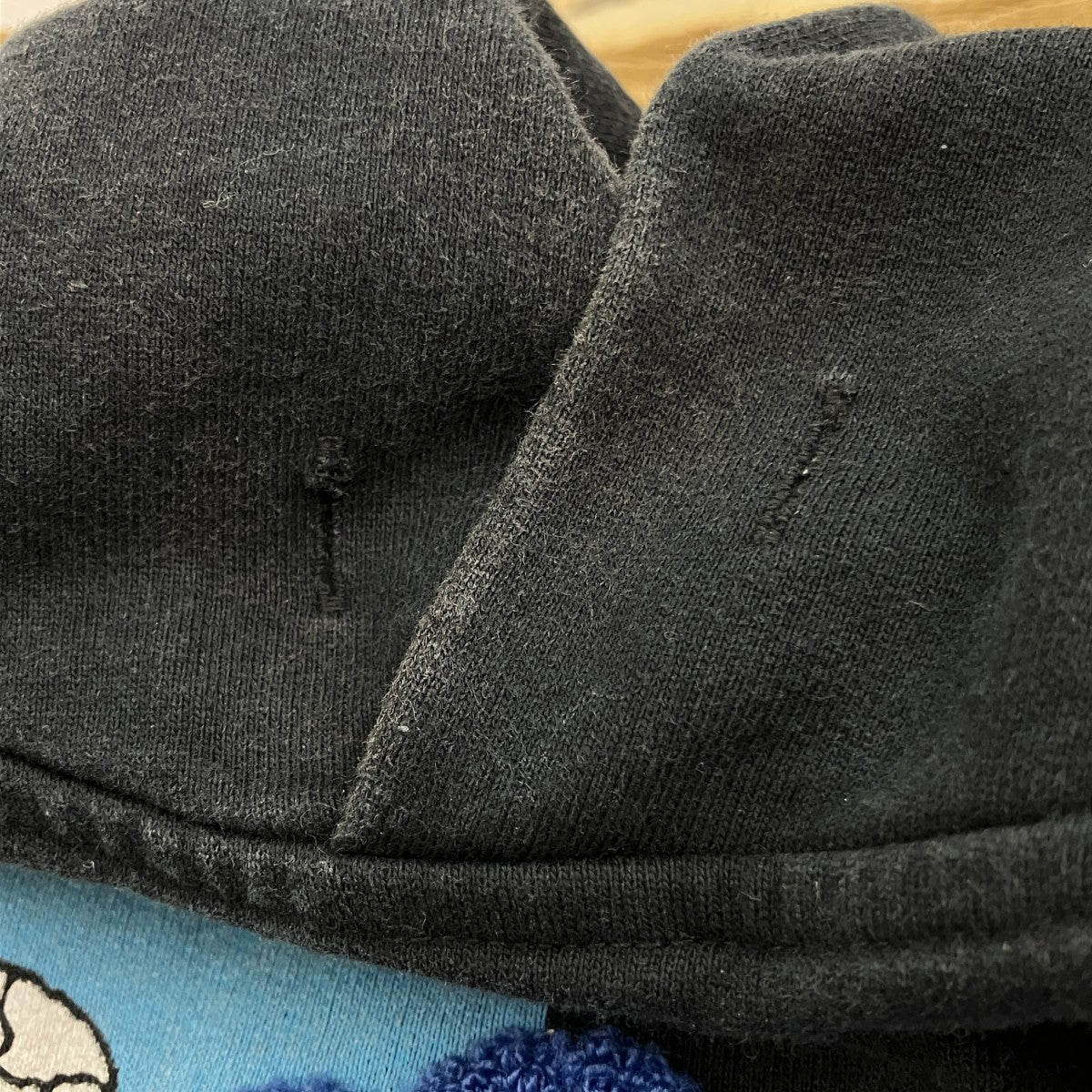 Men Captek Hoodie刺しゅうプリントフーデッドパーカー