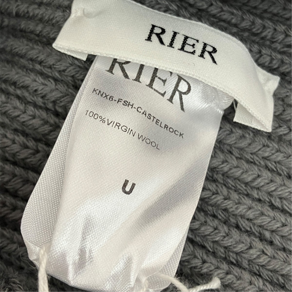 RIER ニットキャップKNX6-FSH-CASTELROCK 古着・中古-4枚目のアイテム画像