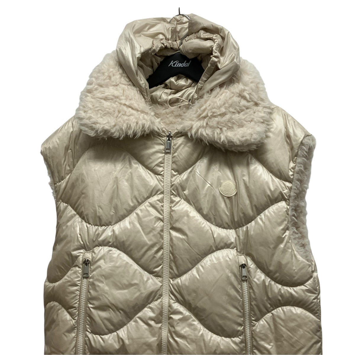 MONCLER(モンクレール) ACHARD VESTリバーシブルフェイクファーダウン