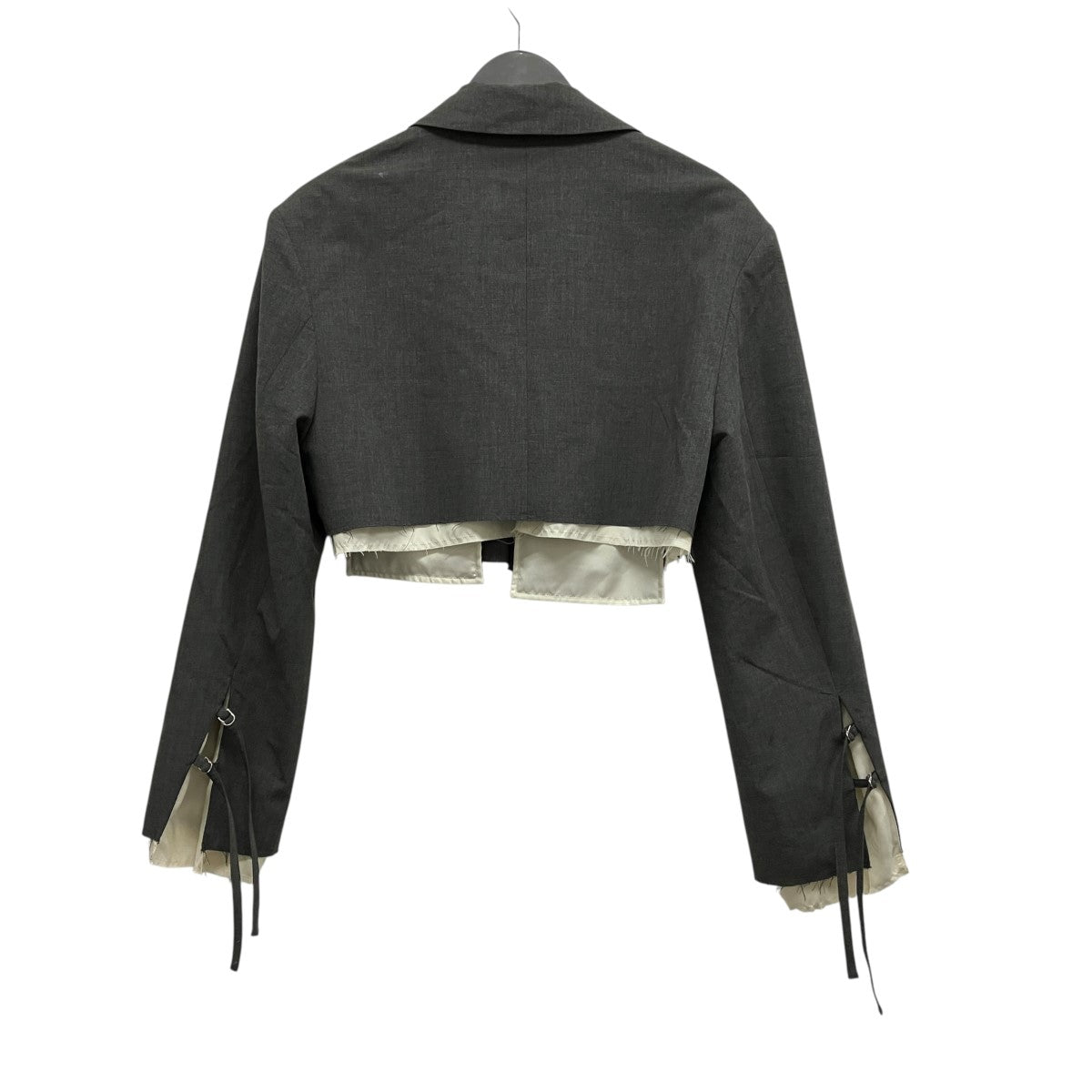 Multi Fabric Short Jacketクロップドテーラードジャケット21241115201