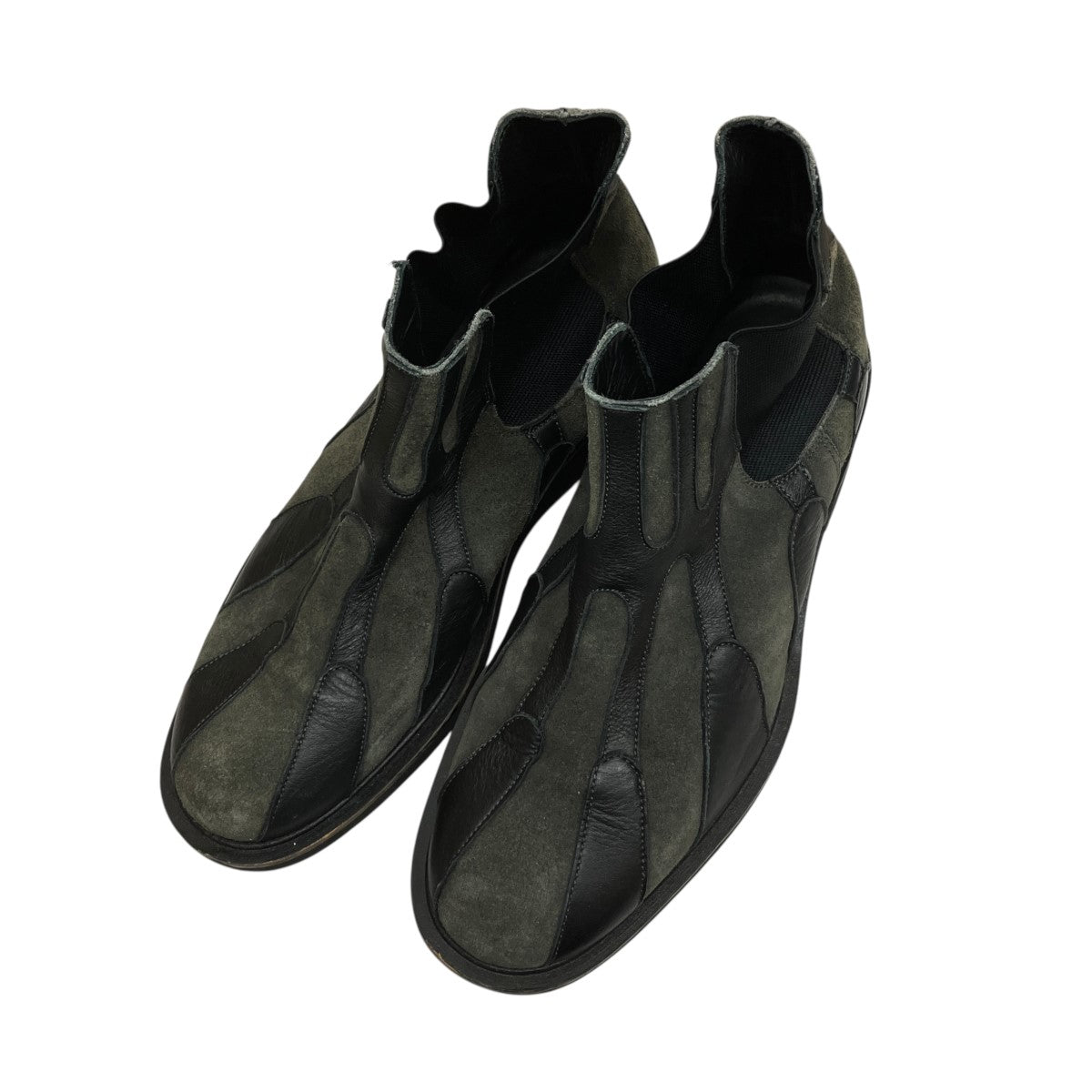 26SSELEMENTS SHOESスウェードサイドゴアブーツLA61AJ494