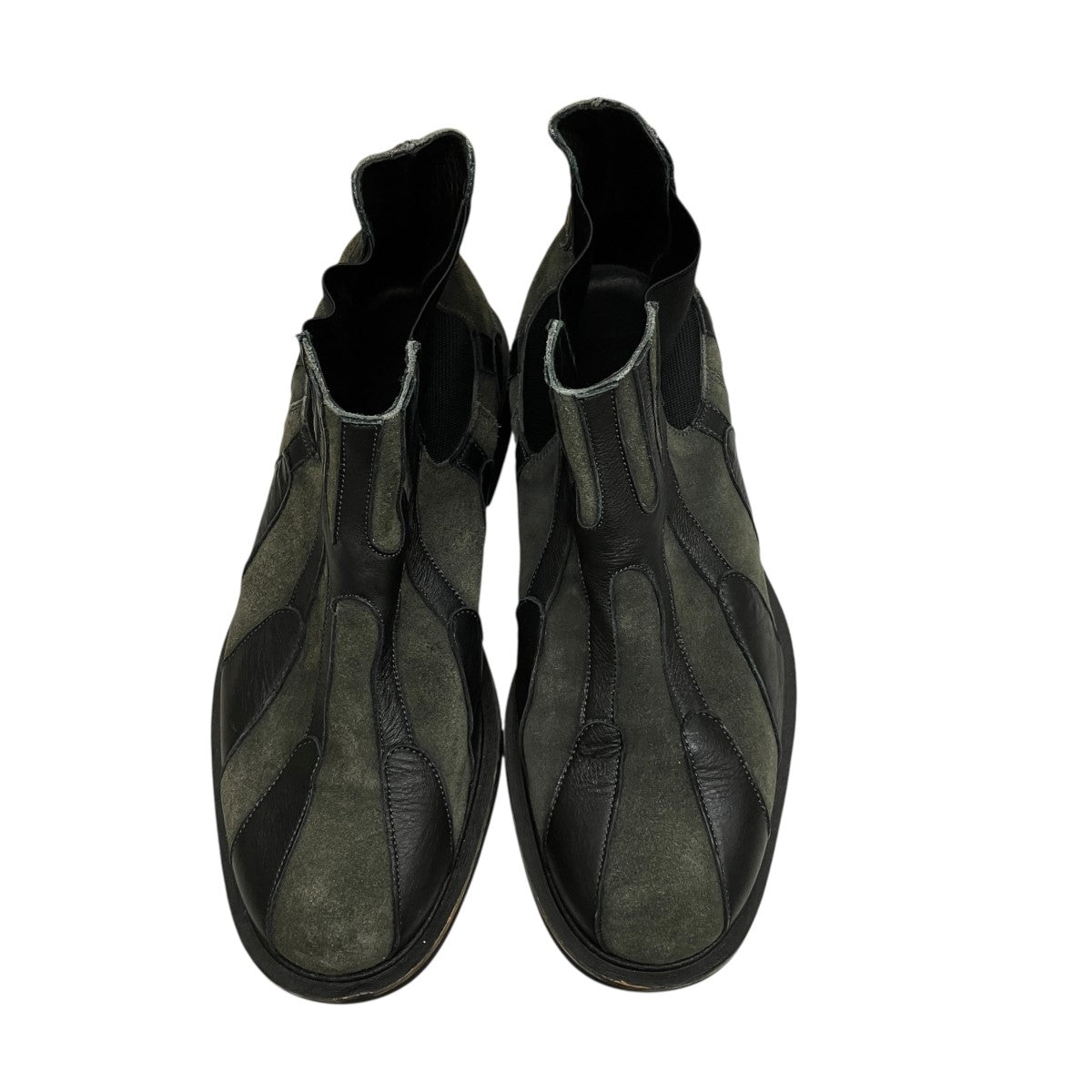26SSELEMENTS SHOESスウェードサイドゴアブーツLA61AJ494