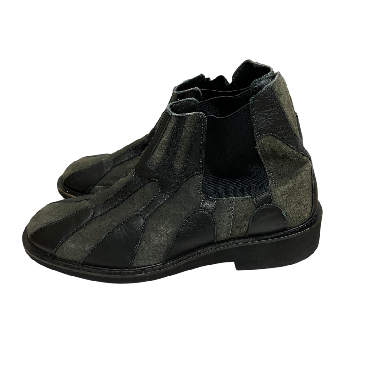 26SSELEMENTS SHOESスウェードサイドゴアブーツLA61AJ494