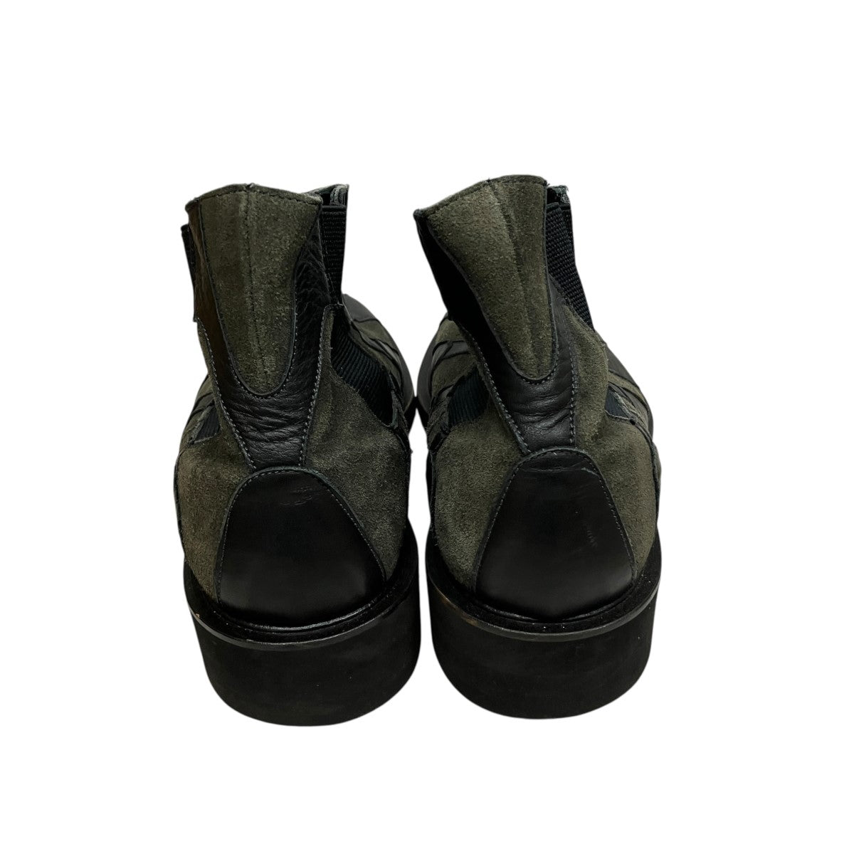 26SSELEMENTS SHOESスウェードサイドゴアブーツLA61AJ494