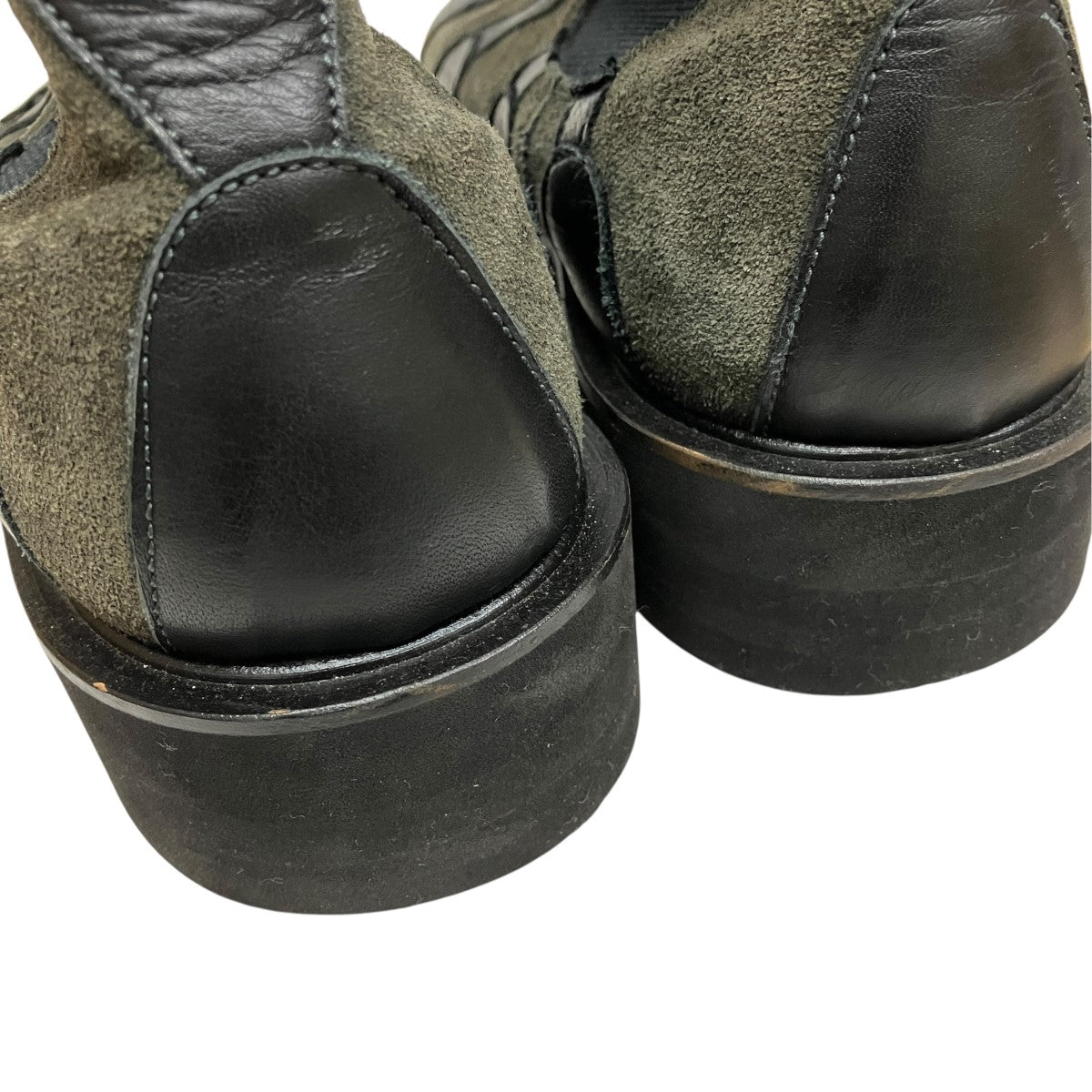 26SSELEMENTS SHOESスウェードサイドゴアブーツLA61AJ494