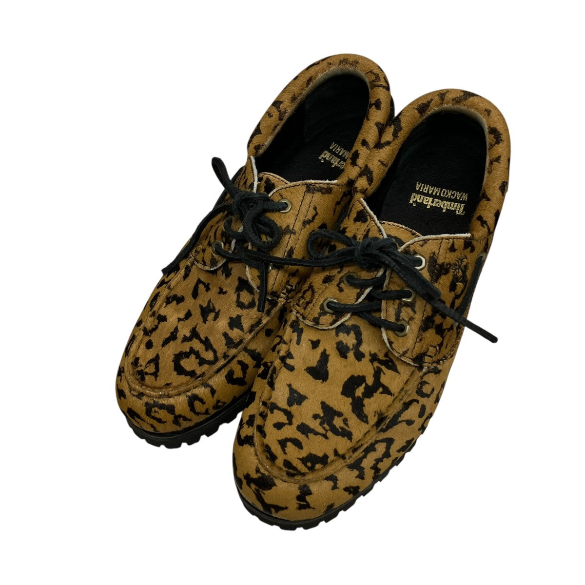 3 Eye Classic Lug  LeopardハラコレザーシューズTB0A44YFAHC