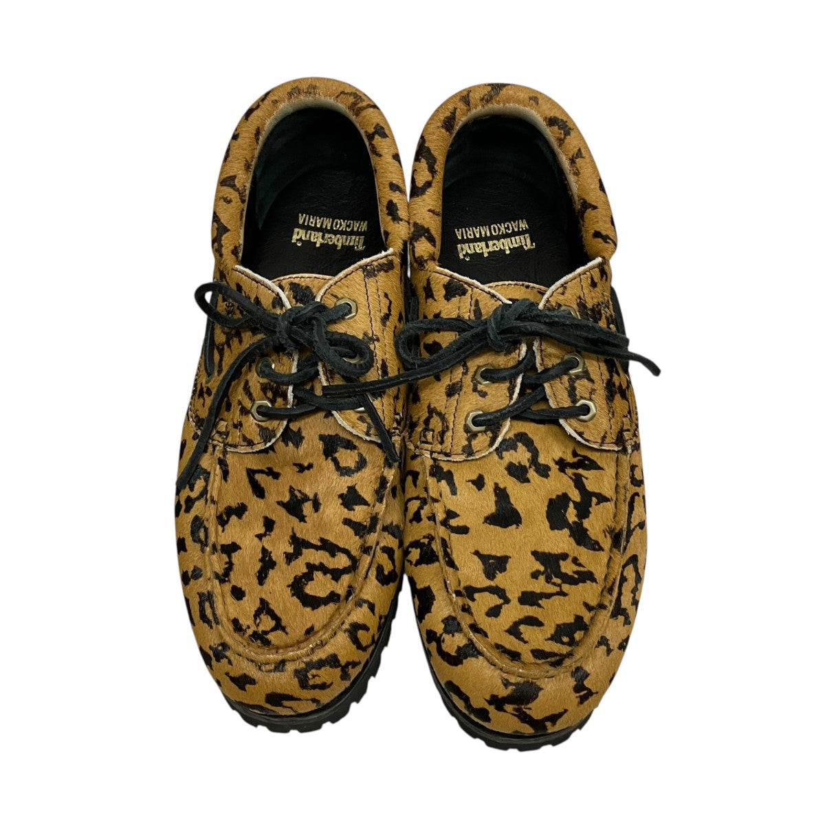 3 Eye Classic Lug  LeopardハラコレザーシューズTB0A44YFAHC