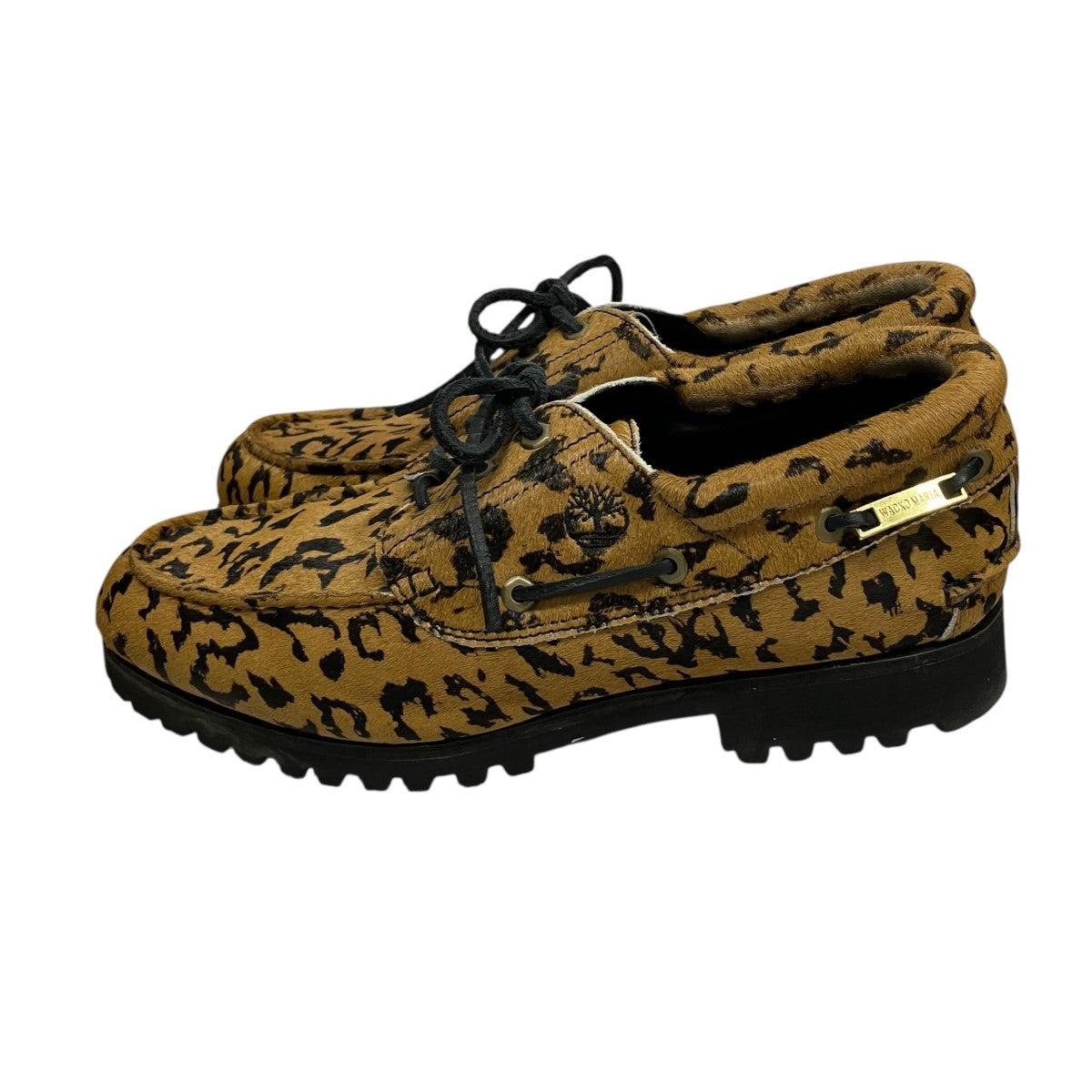 3 Eye Classic Lug  LeopardハラコレザーシューズTB0A44YFAHC