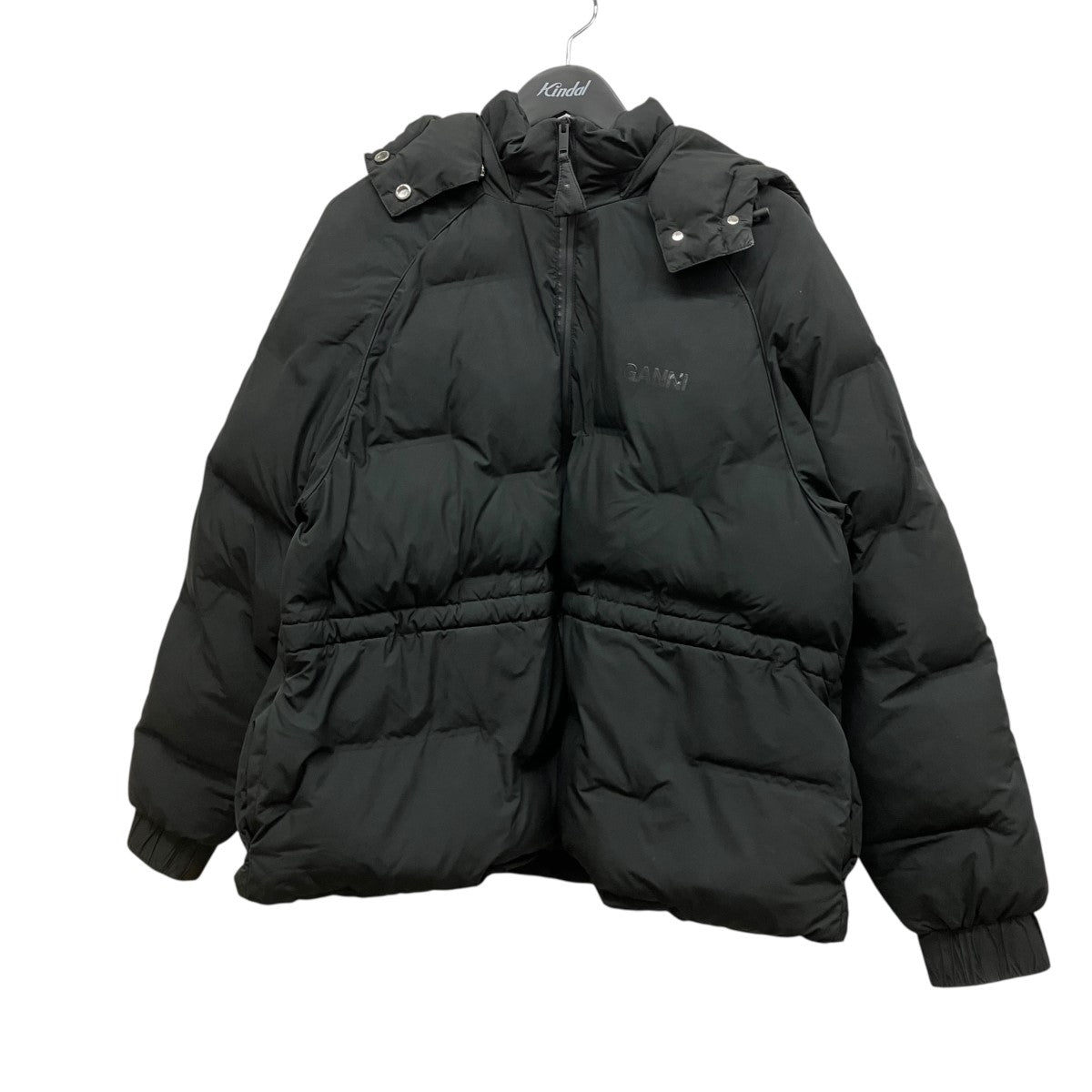 23AWSoft Puffer Short Reglan JacketフーデッドダウンジャケットF8719