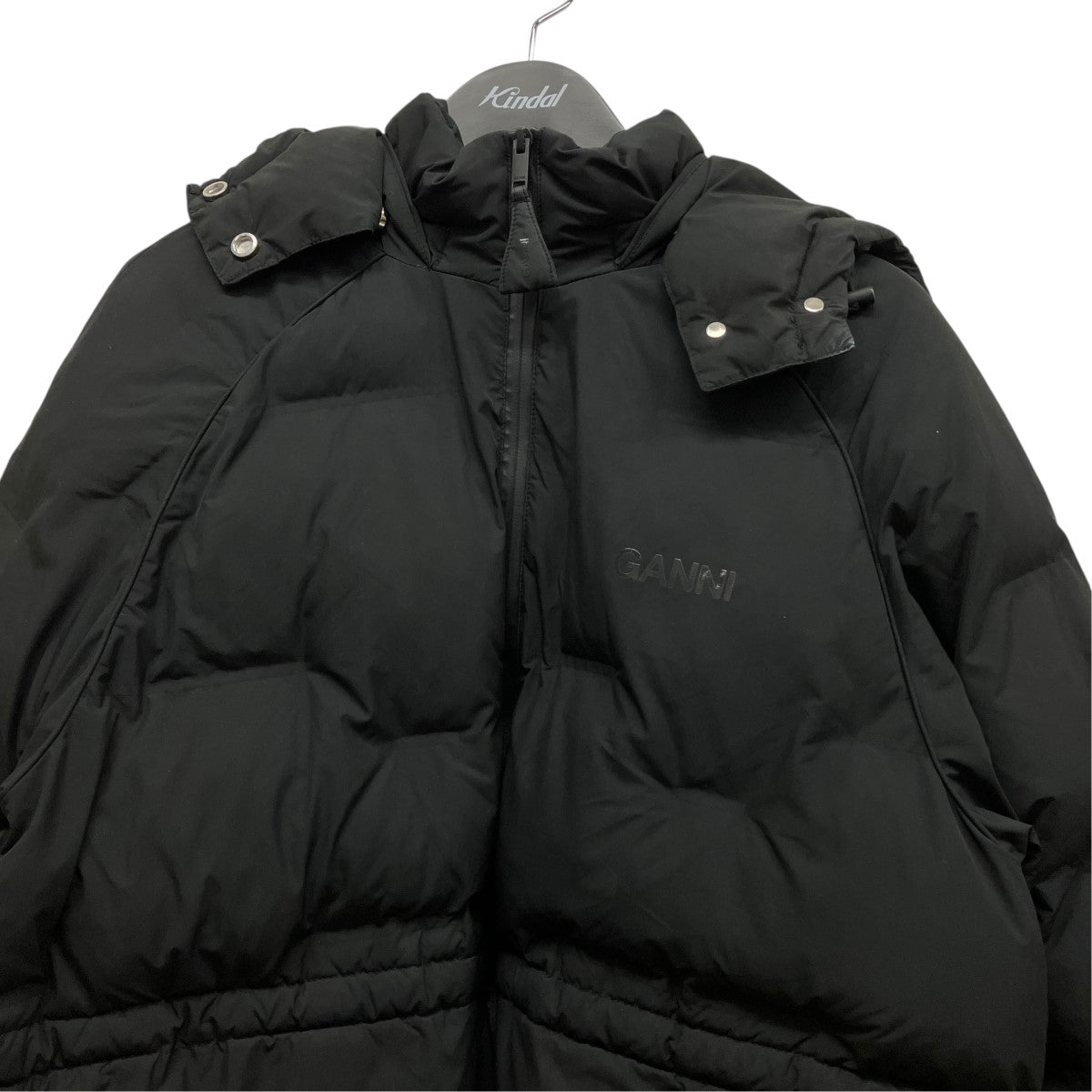 23AWSoft Puffer Short Reglan JacketフーデッドダウンジャケットF8719