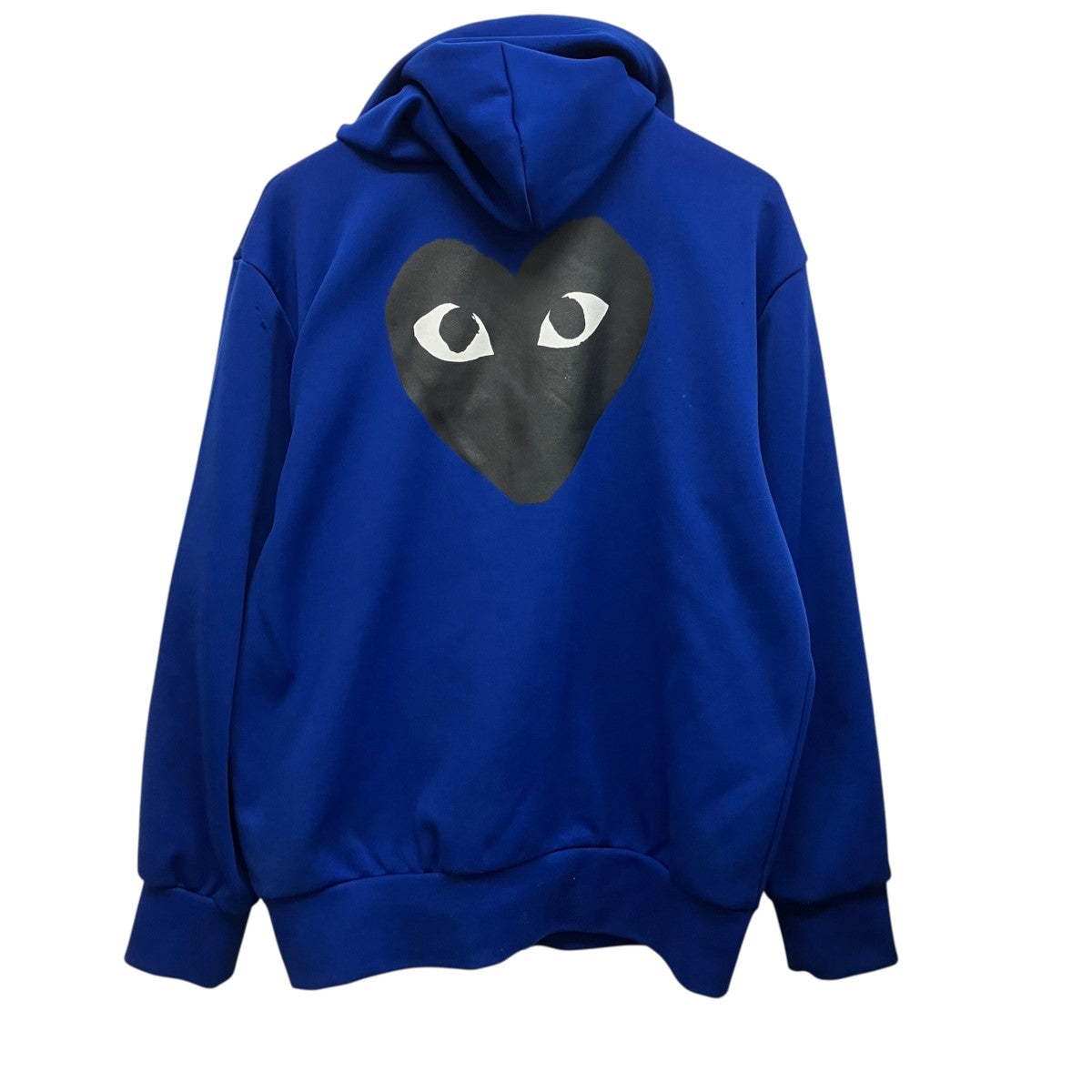 T*I様 コムデギャルソンジップパーカー PLAY COMME des GARCONS(プレイコムデギャルソン) プリントフーデッド
