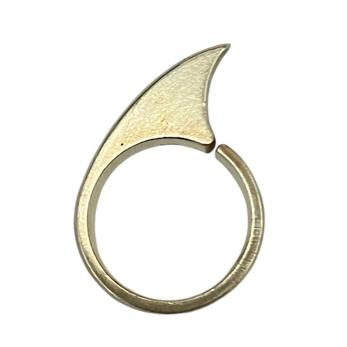 EMPORIO ARMANI Shark Fin Ringシルバーリング 古着・中古-3枚目のアイテム画像