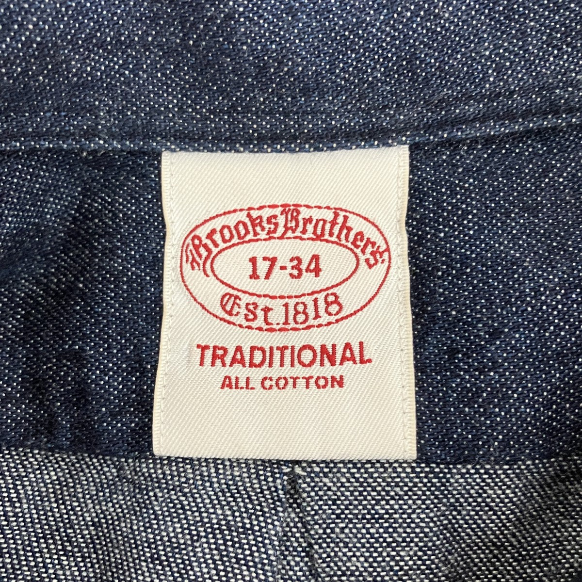 デニムロングスリーブシャツ19-70-9295-75
