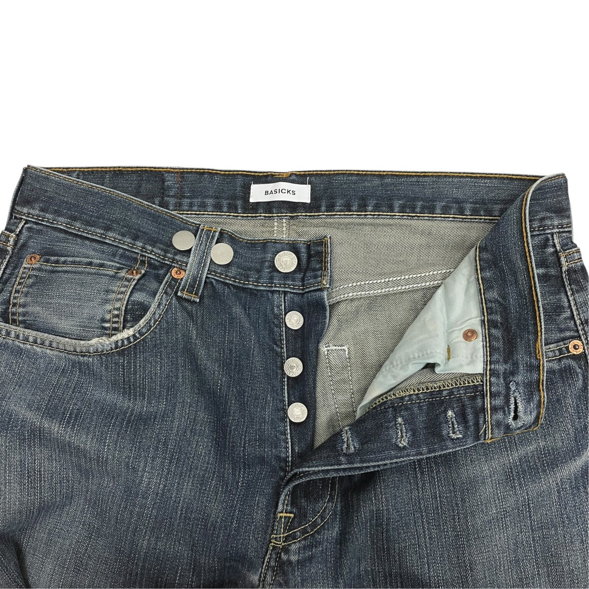 Heart Pocket Denimハートポケットデニムパンツs-0601LV