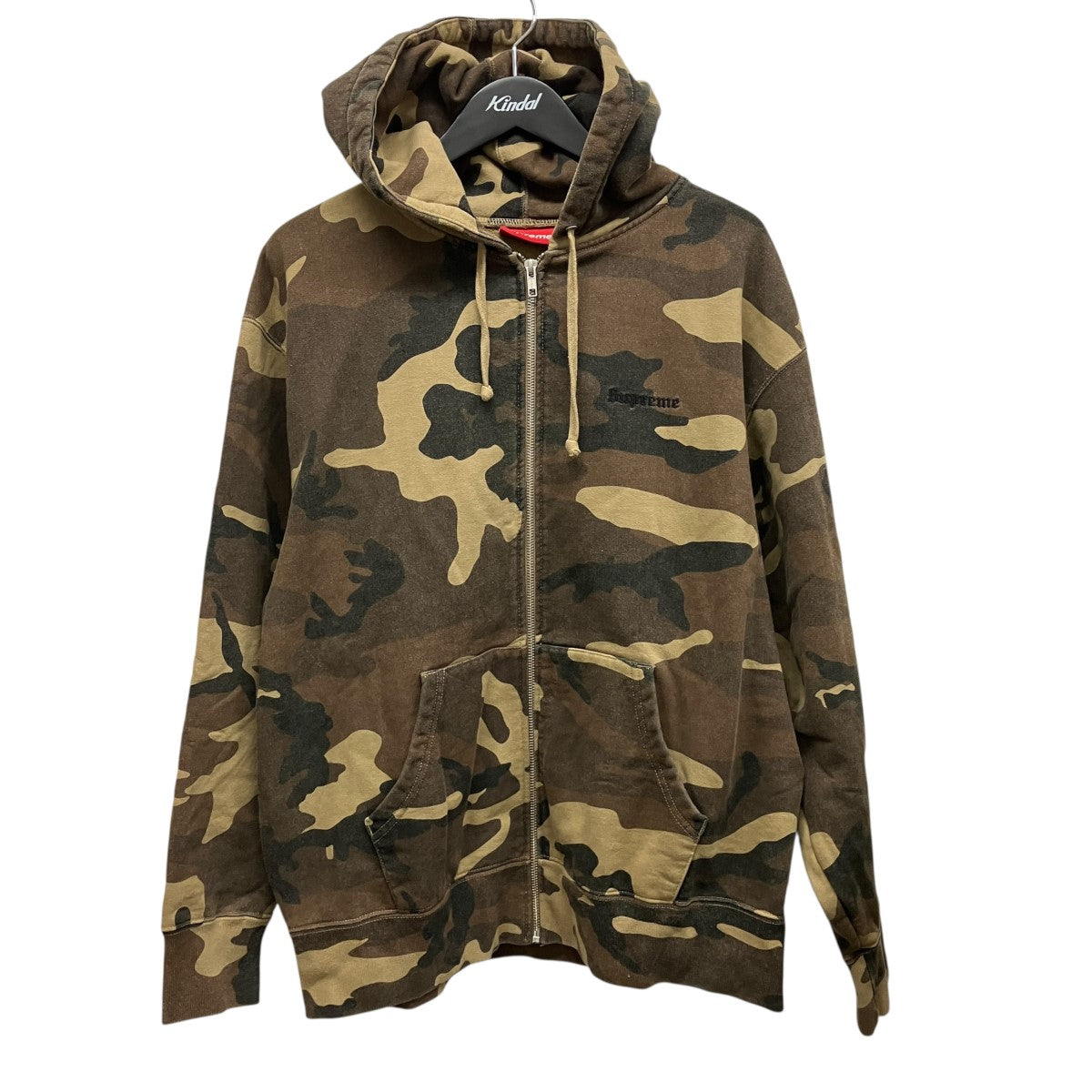 22AWLakshmi Zip Up Hooded Sweatshirtバック刺しゅうZIP UPパーカー