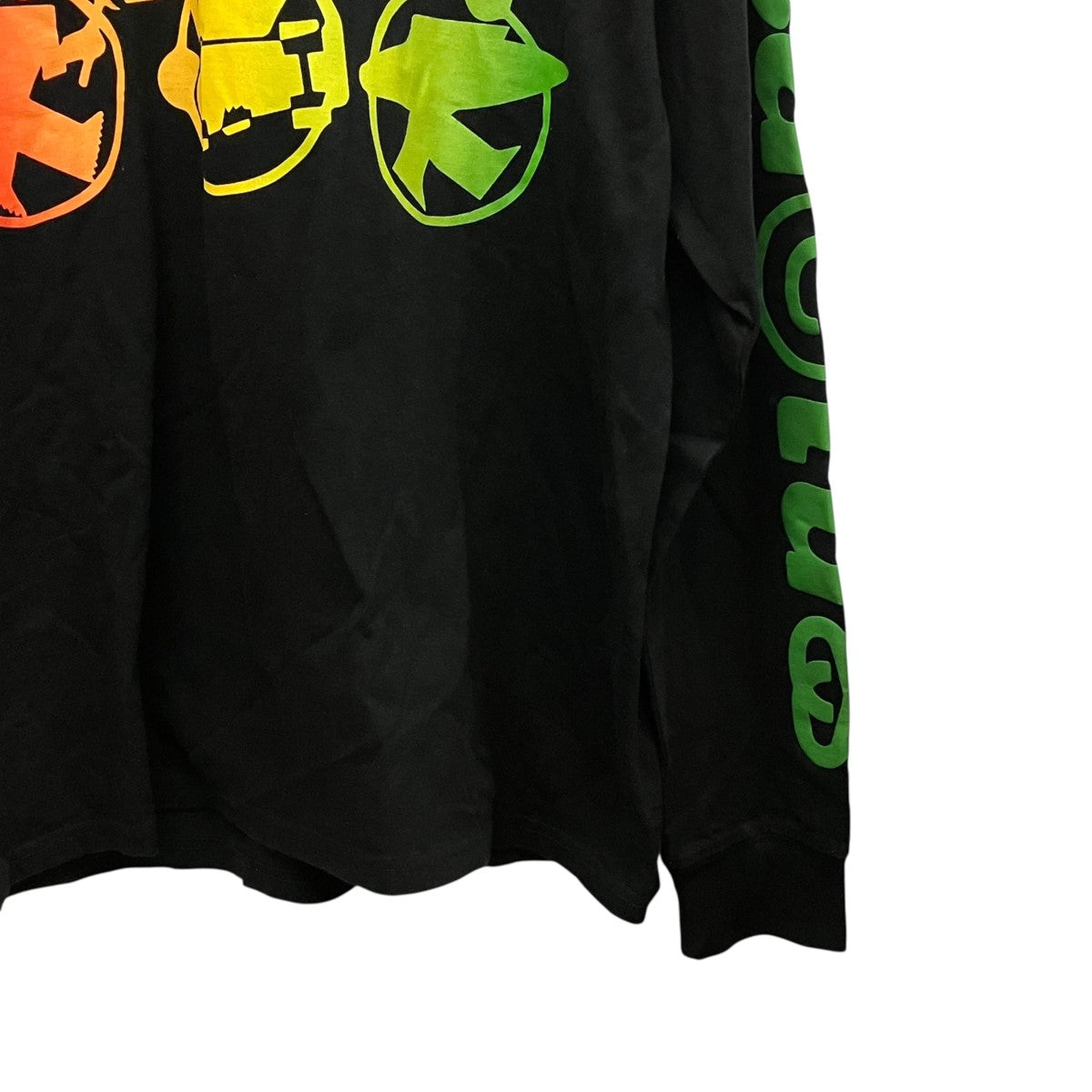 Sport L S TeeプリントロングTシャツ