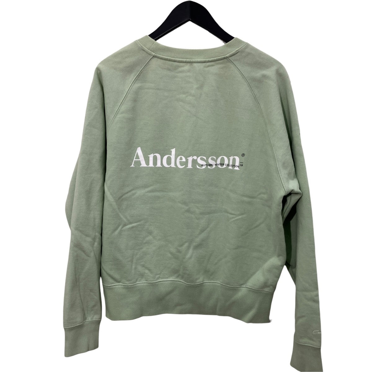 ANDERSSON BELL ロゴプリントスウェット 古着・中古-2枚目のアイテム画像