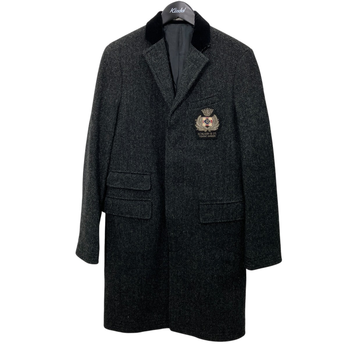 RALPH LAUREN RUGBY ウールチェスターコート7255916CHES 古着・中古-1枚目のアイテム画像