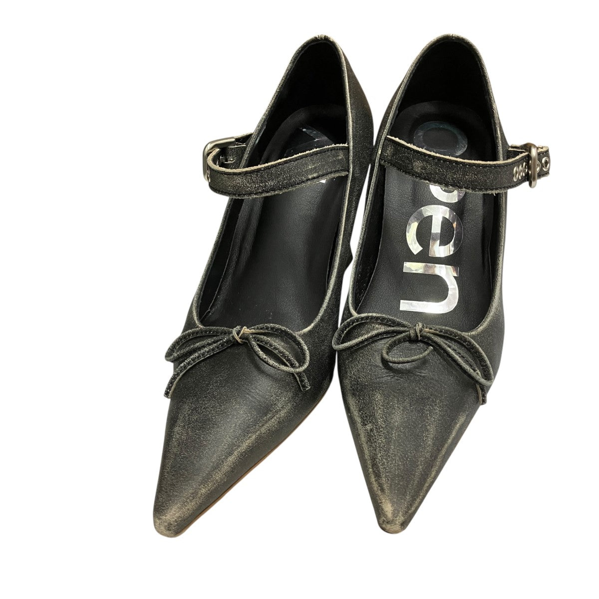 OPEN YY Buckle Pointy Heelsストラップヒールパンプス 古着・中古-2枚目のアイテム画像