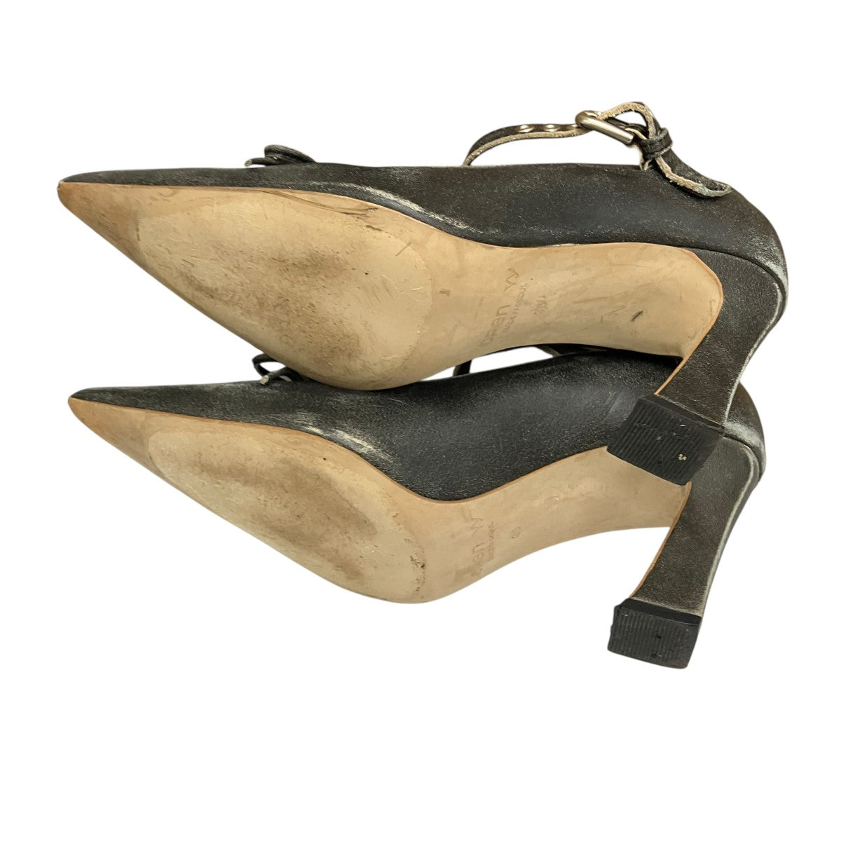 OPEN YY Buckle Pointy Heelsストラップヒールパンプス 古着・中古-4枚目のアイテム画像