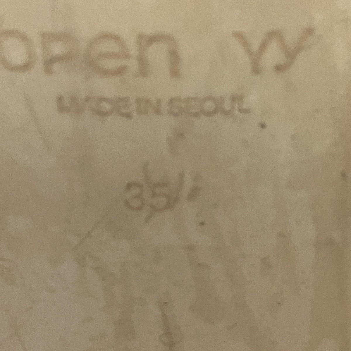 OPEN YY Buckle Pointy Heelsストラップヒールパンプス 古着・中古-6枚目のアイテム画像