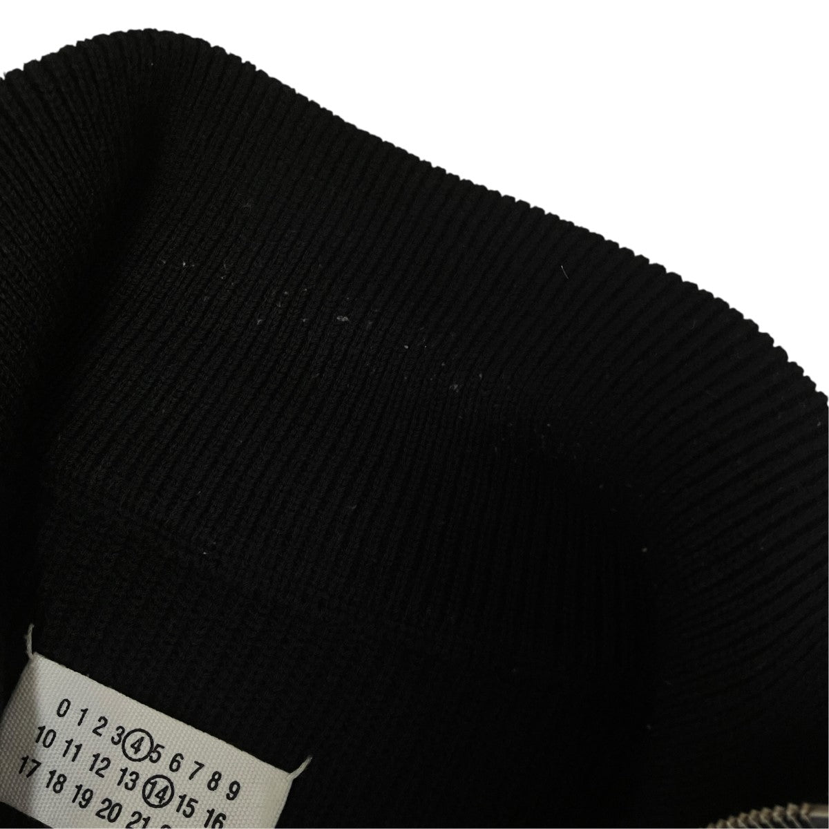 Maison Margiela 4 14 23AWコットンウール7ゲージドライバーズニットSI1HA0013 古着・中古-8枚目のアイテム画像
