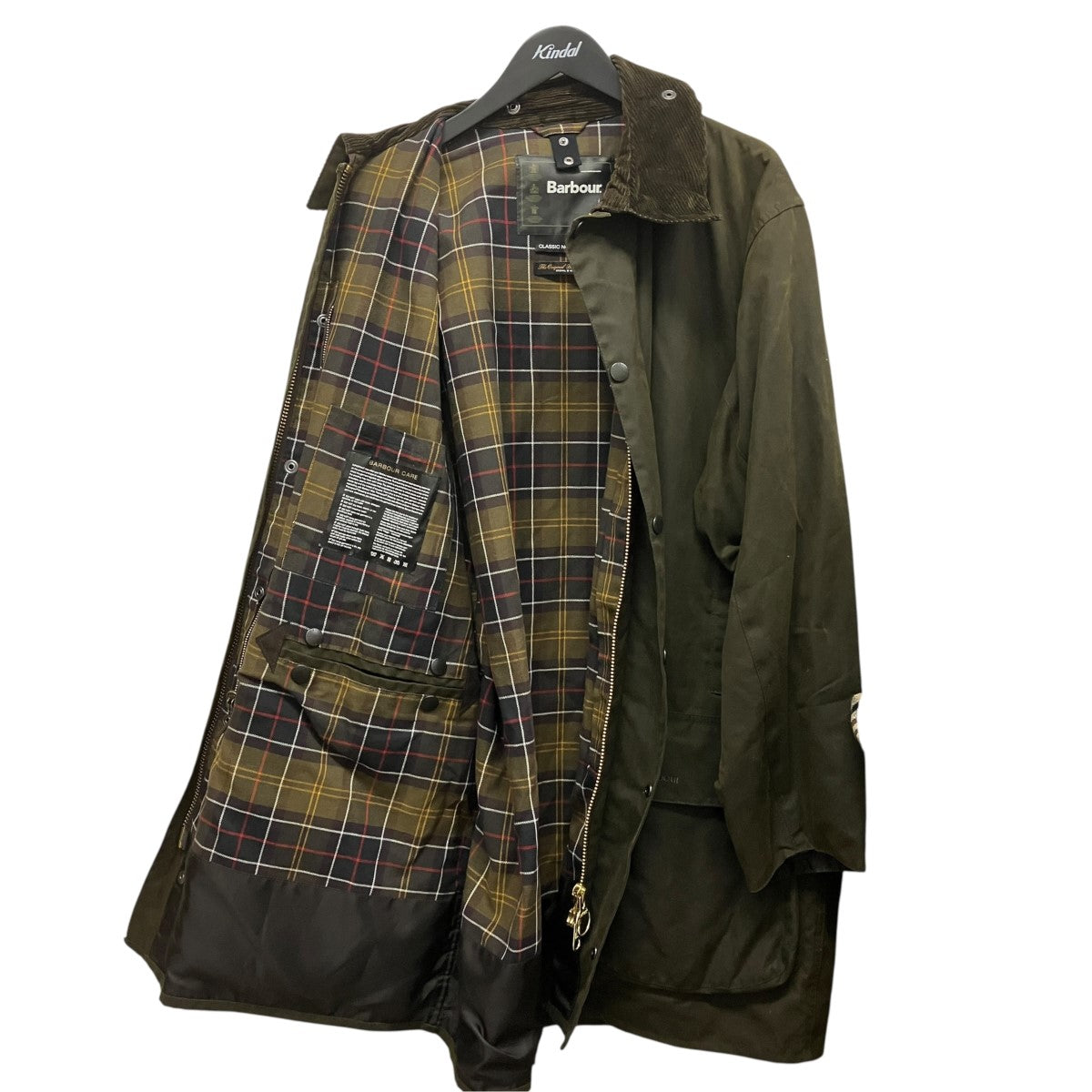 Barbour ワックスドコットンジャケット2102043 古着・中古-3枚目のアイテム画像
