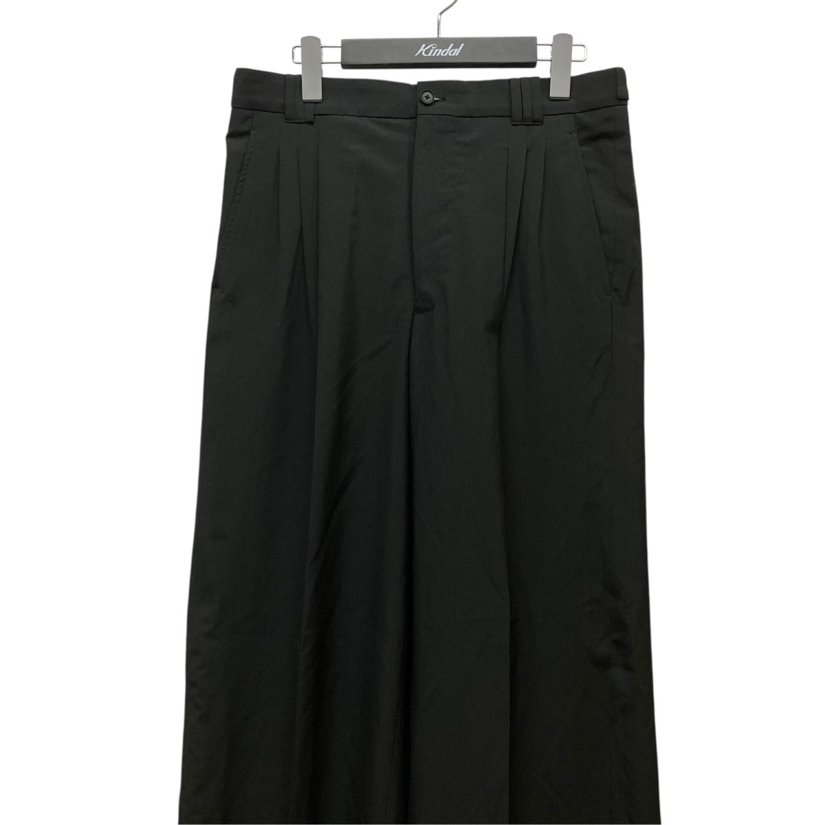 25SSWOOL TROPICAL 3PLEATED WIDE-LEG TROUSERSスラックスYK25SS0898P