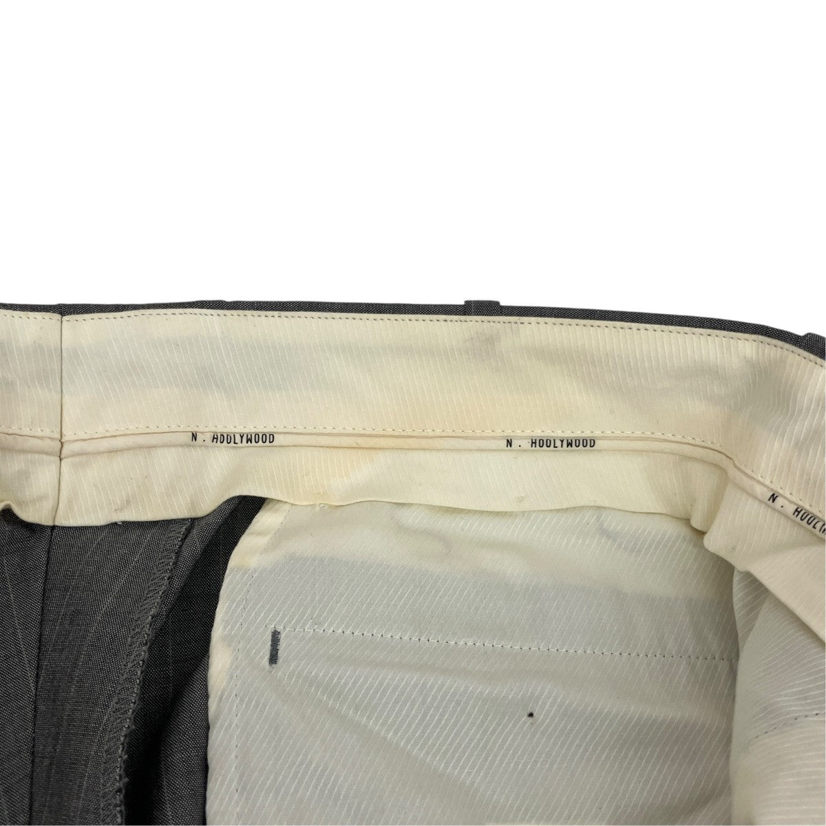 N．HOOLYWOOD ストライプスラックスパンツ181-PT01-034 古着・中古-5枚目のアイテム画像