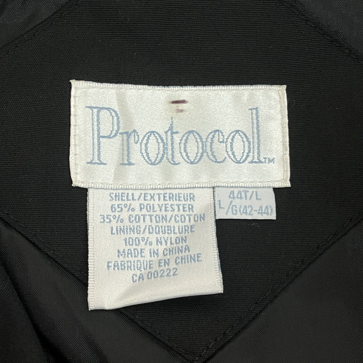 PROTOCOL ベルテッドトレンチコートC61334 古着・中古-8枚目のアイテム画像