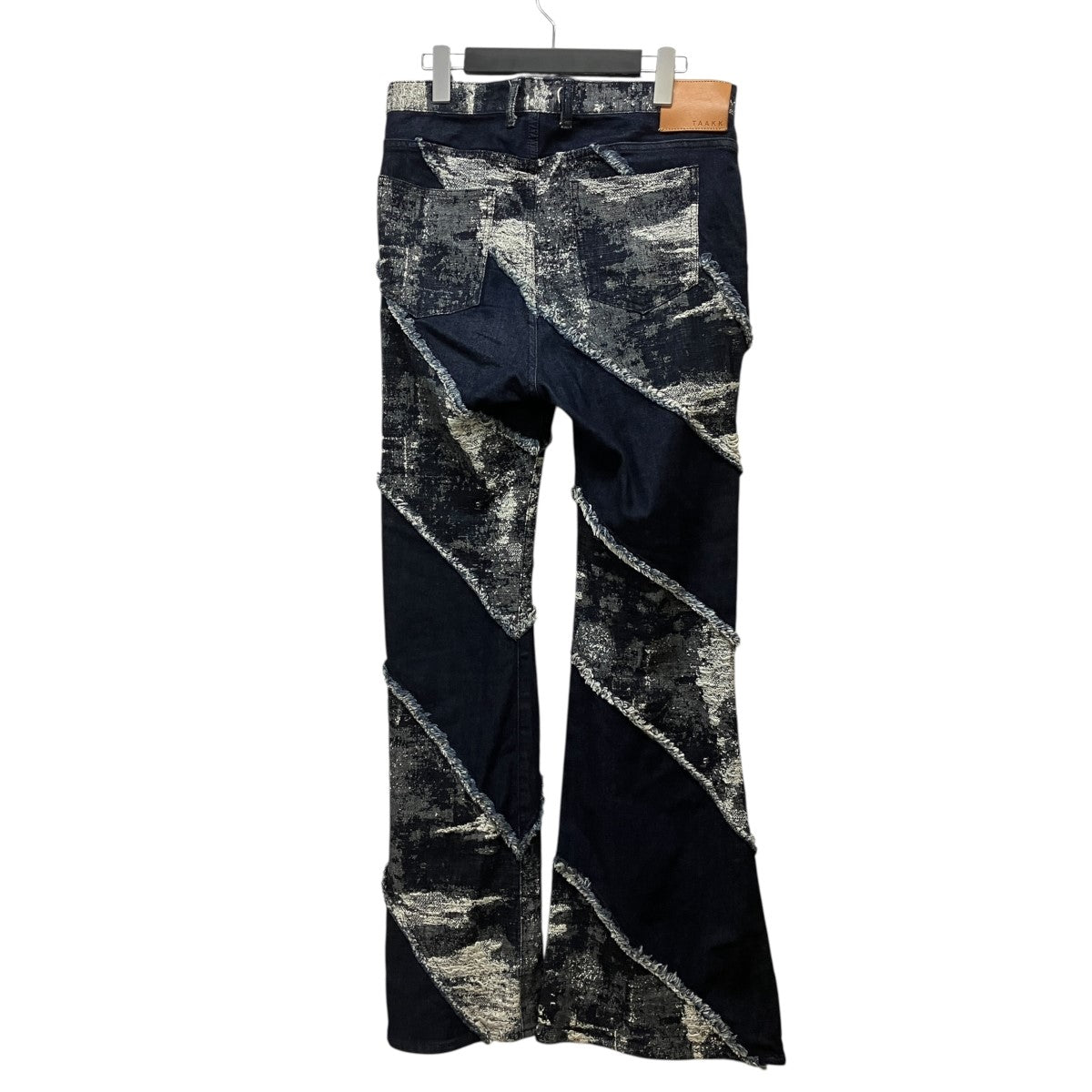 22AWFLARE 5 POCKET PANTS BLEACHデニムパンツTA22AW-PT015