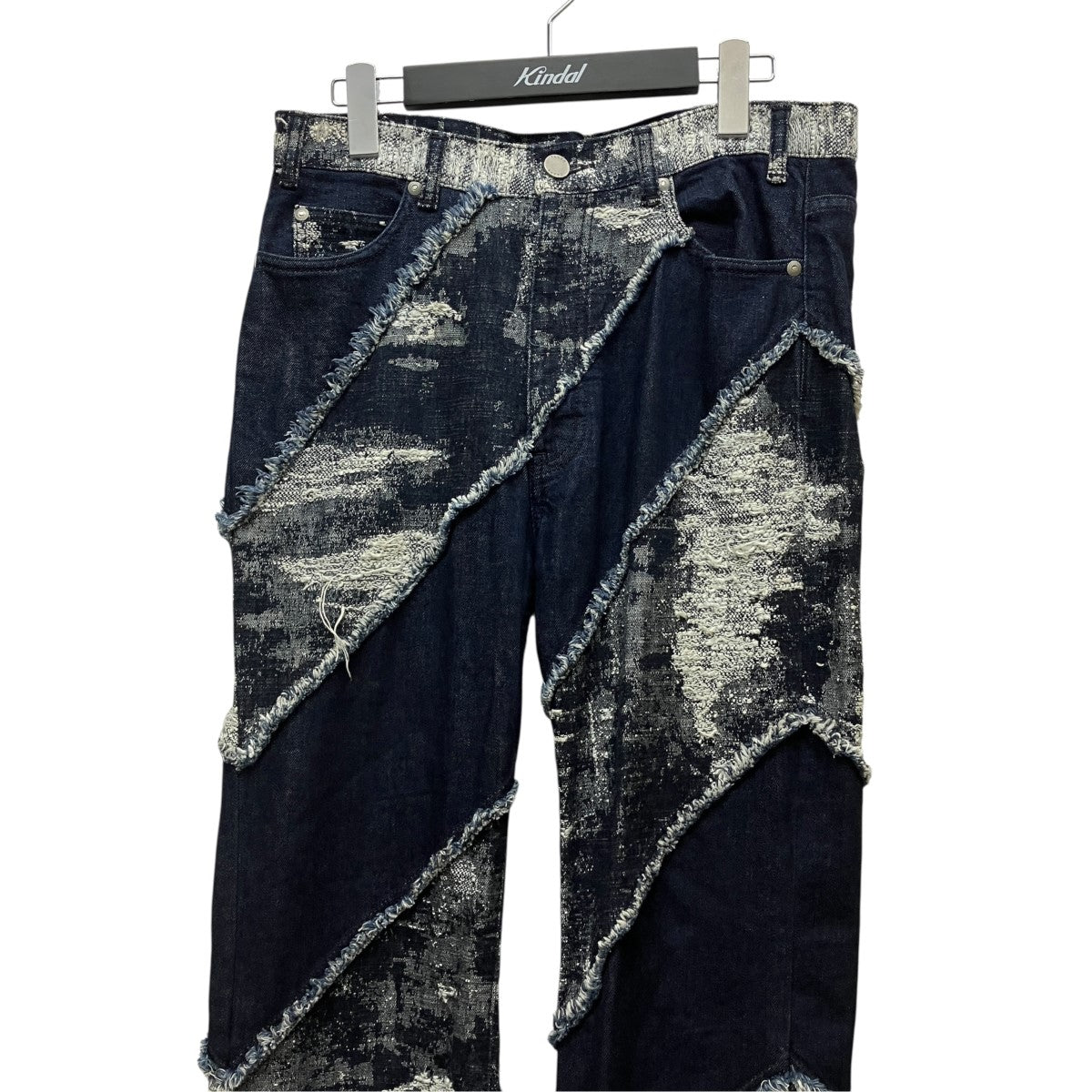 22AWFLARE 5 POCKET PANTS BLEACHデニムパンツTA22AW-PT015