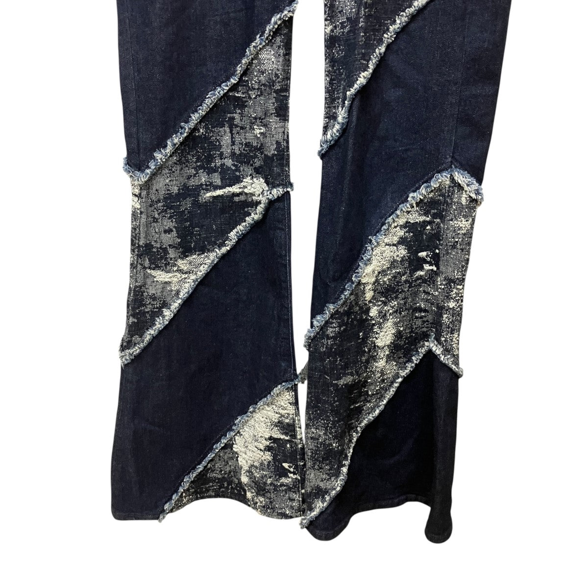 22AWFLARE 5 POCKET PANTS BLEACHデニムパンツTA22AW-PT015