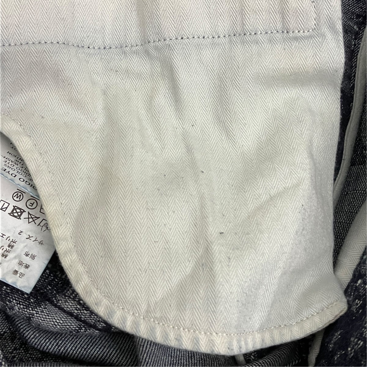 22AWFLARE 5 POCKET PANTS BLEACHデニムパンツTA22AW-PT015