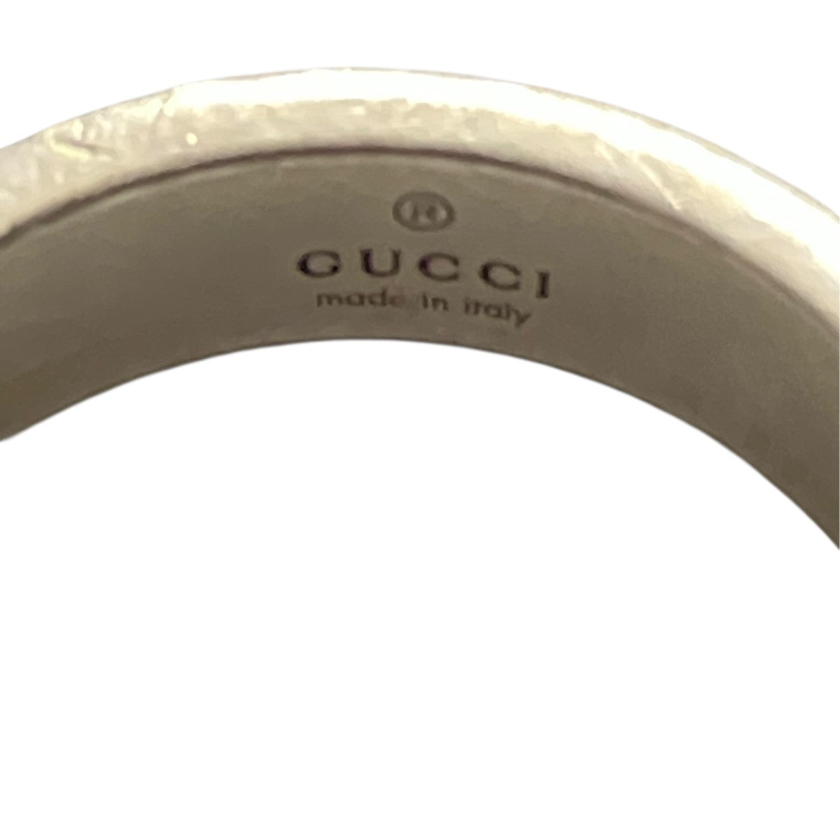 GUCCI(グッチ) ゴーストスカルGGリング シルバー サイズ 22号｜【公式