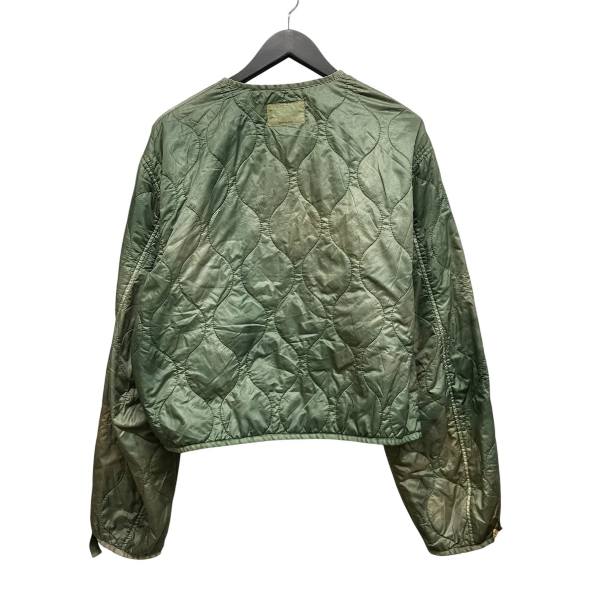 KAPITAL Nylon Quilted Unevenly Dyed Lined Cropped Bolero Jacketムラ染めキルティングライナージャケットEK-1672LJA 古着・中古-2枚目のアイテム画像