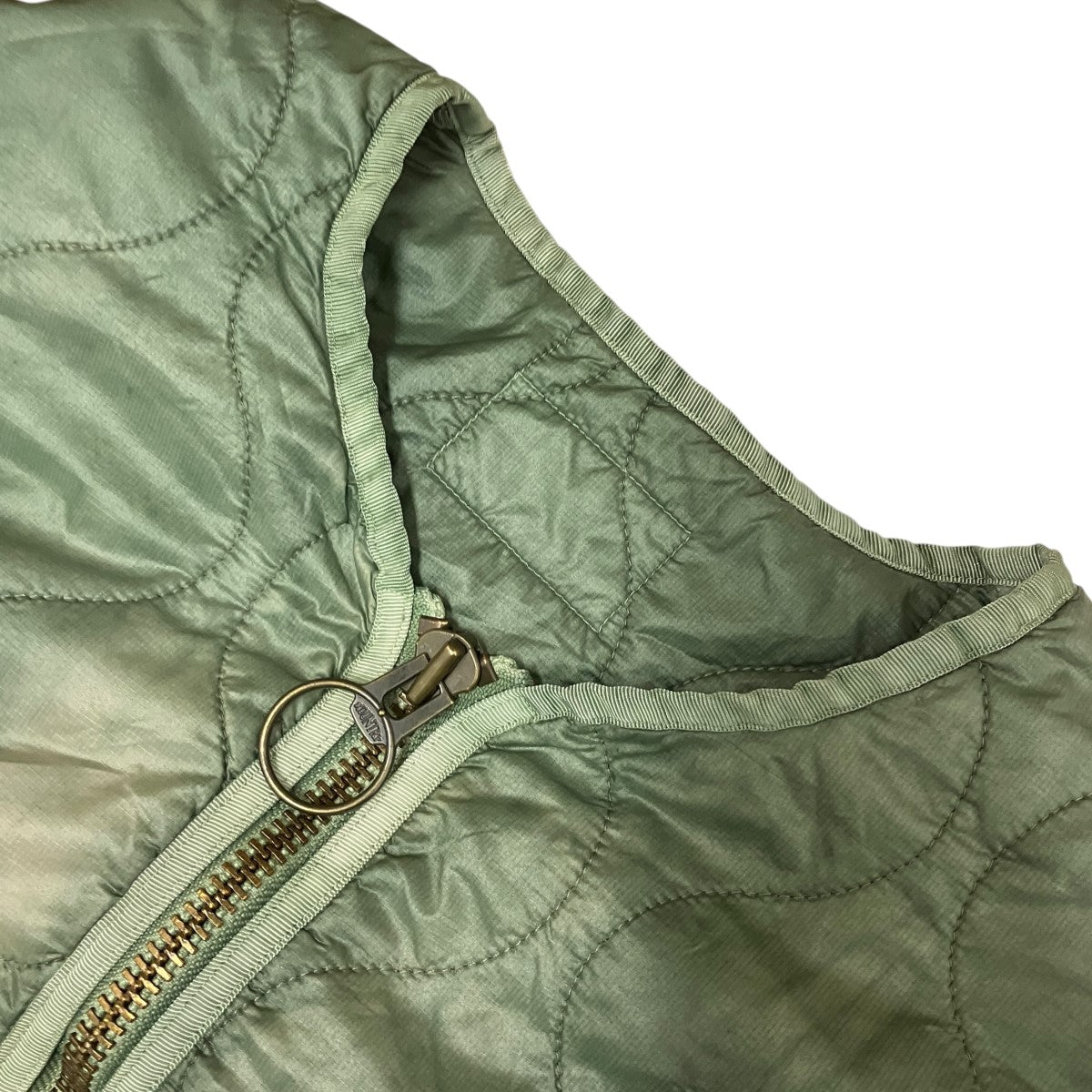 KAPITAL Nylon Quilted Unevenly Dyed Lined Cropped Bolero Jacketムラ染めキルティングライナージャケットEK-1672LJA 古着・中古-5枚目のアイテム画像