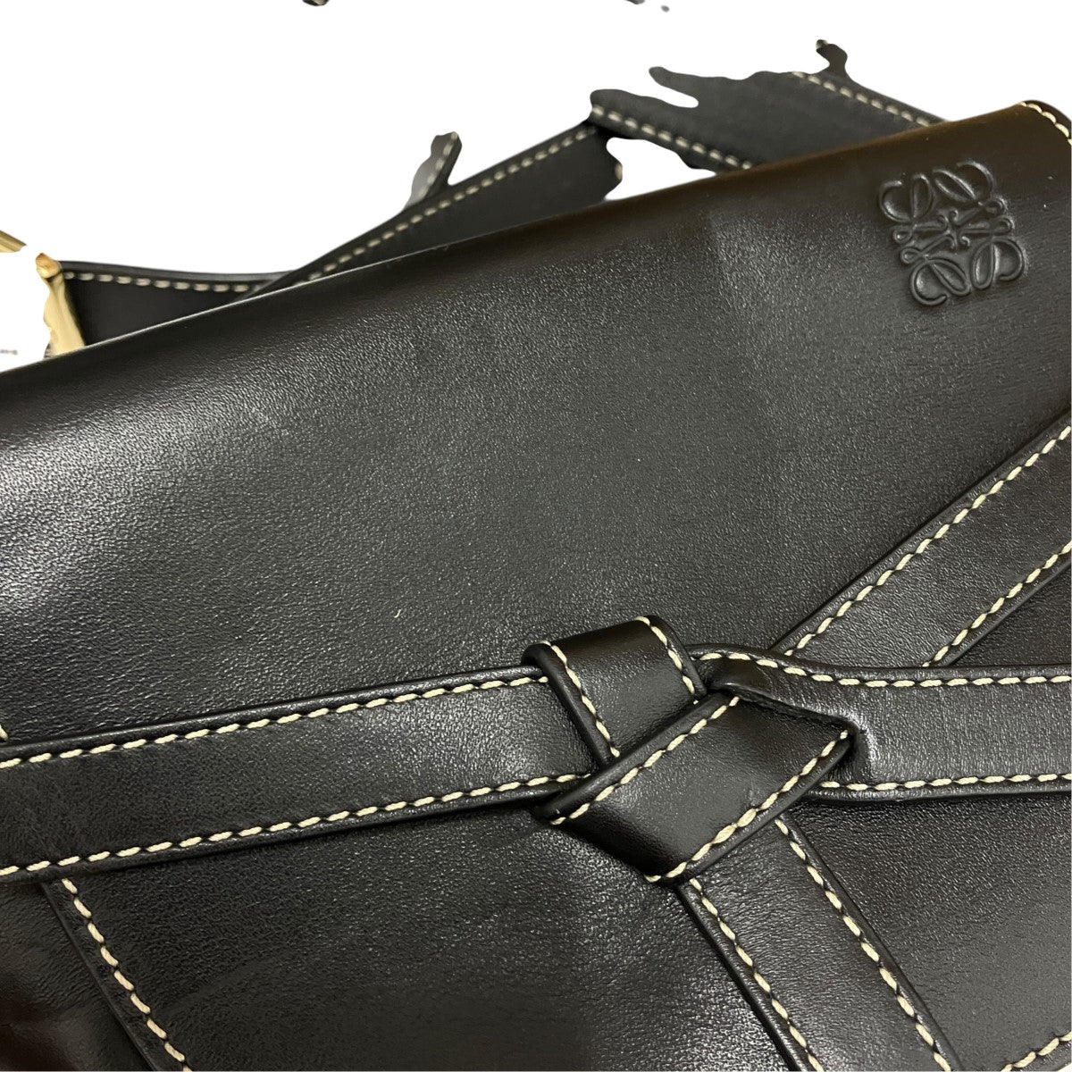 LOEWE GATE BUMBAGレザーショルダーバッグ271922 古着・中古-8枚目のアイテム画像