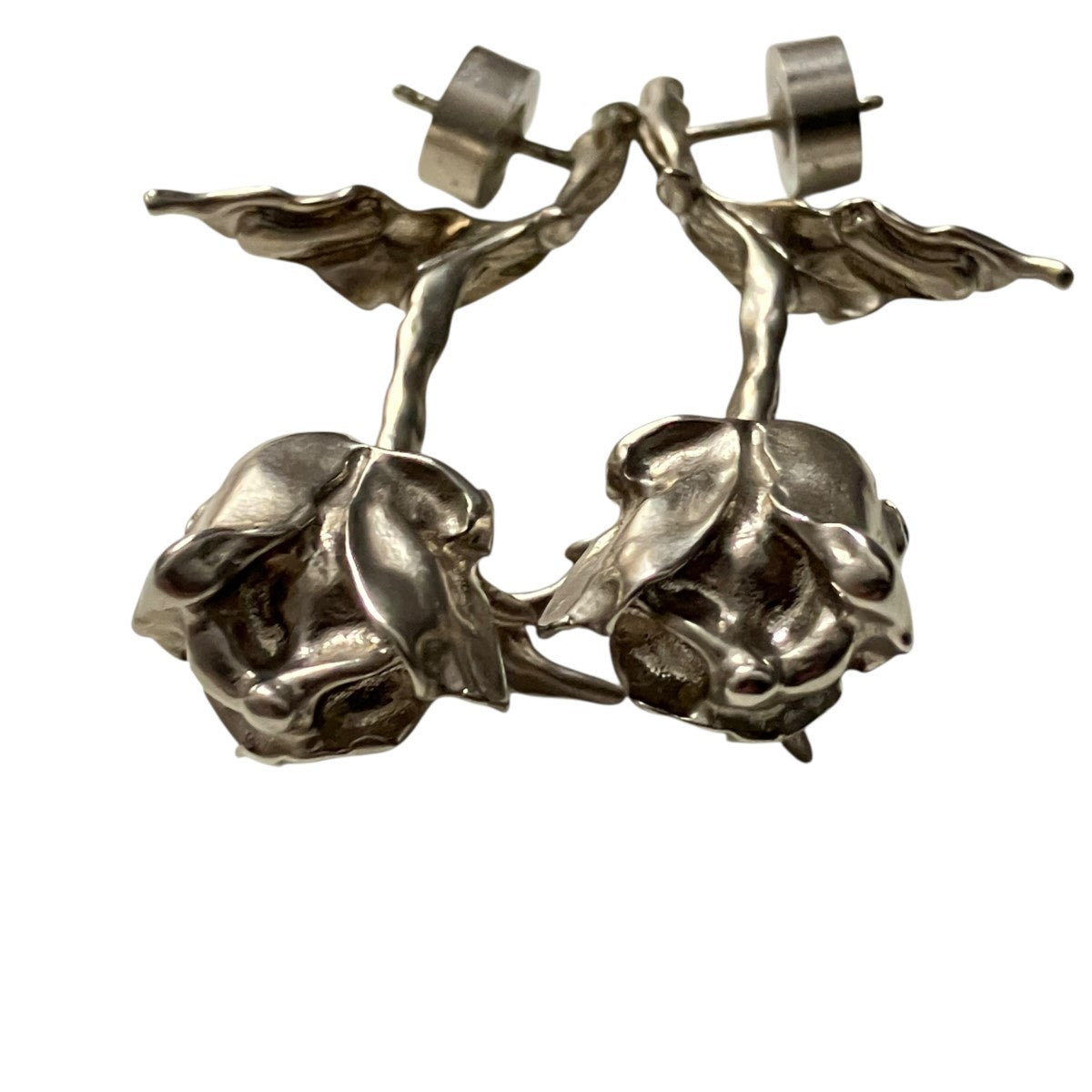 お値下げMARNI フラワーピアス MARNI(マルニ) Metal Rose Bud Earringsフラワーピアス サイズ ONE