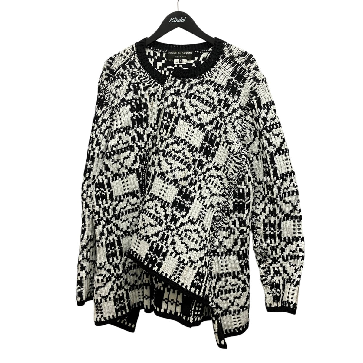 COMME des GARCONS HOMME PLUS 21AW総柄ニットPH-N018 古着・中古-1枚目のアイテム画像